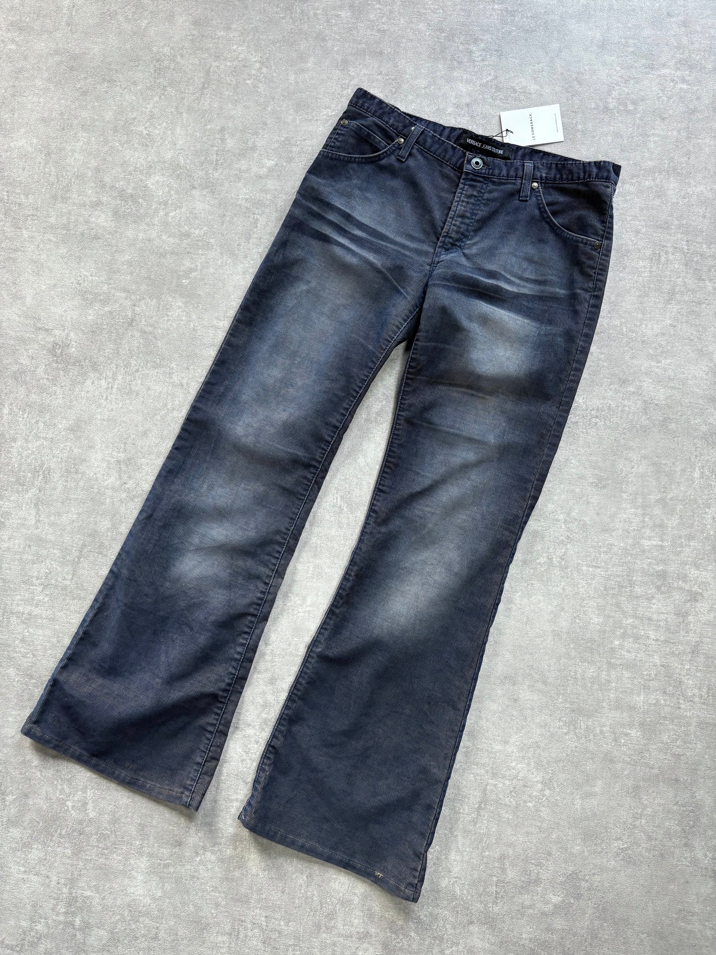 Versace Distressed Trousers