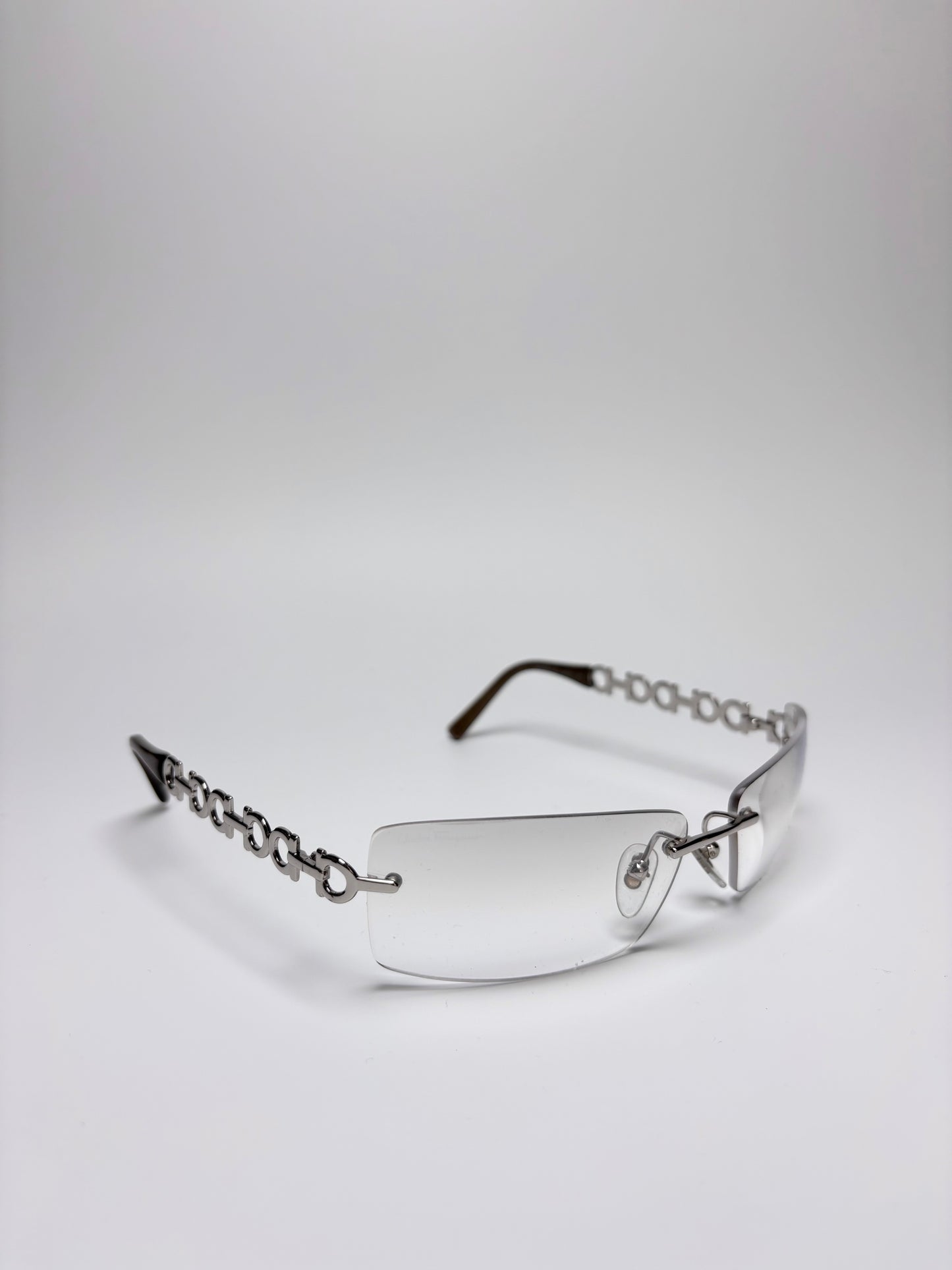 Ferragamo Rimless Sunglasses