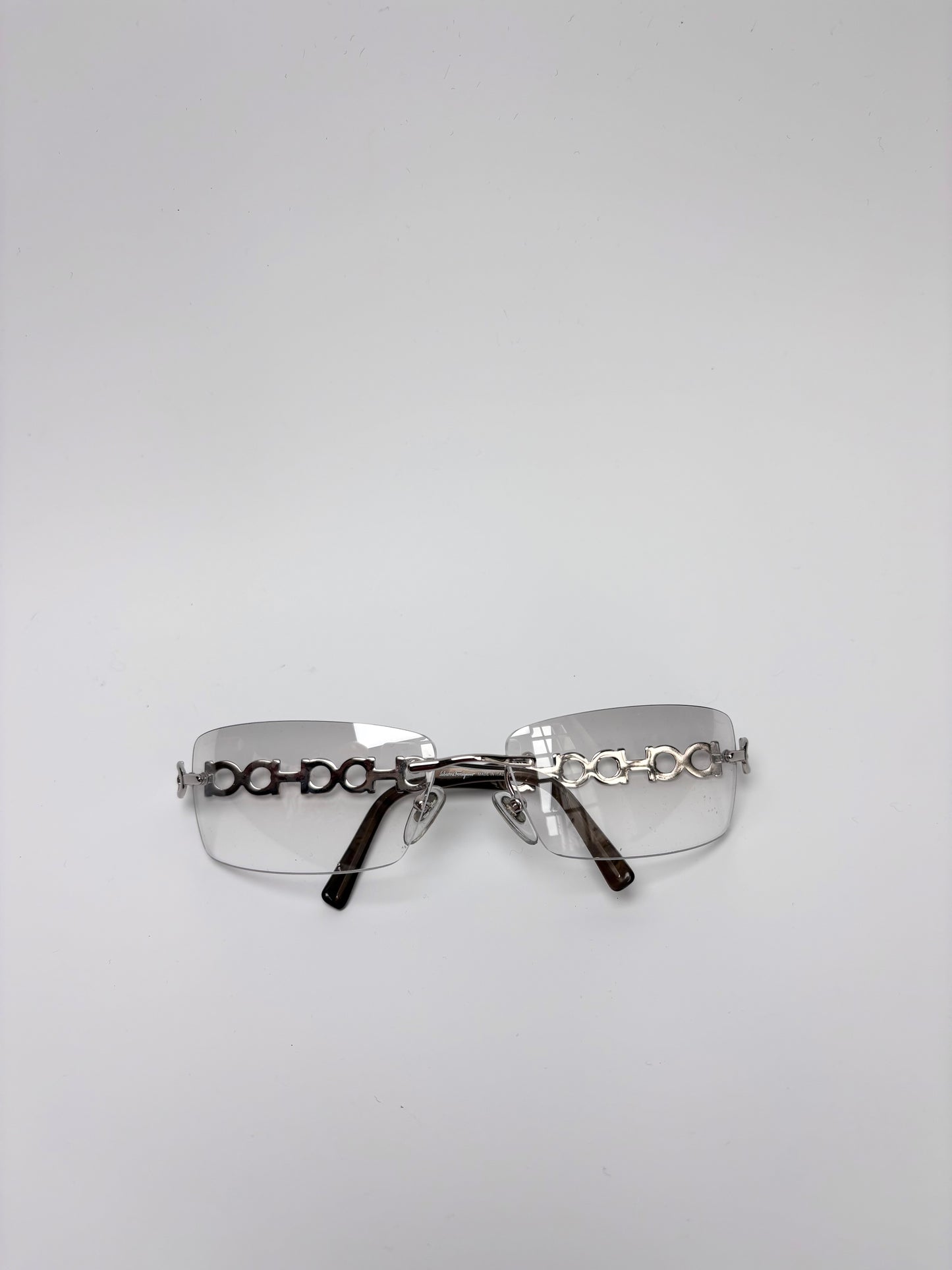 Ferragamo Rimless Sunglasses