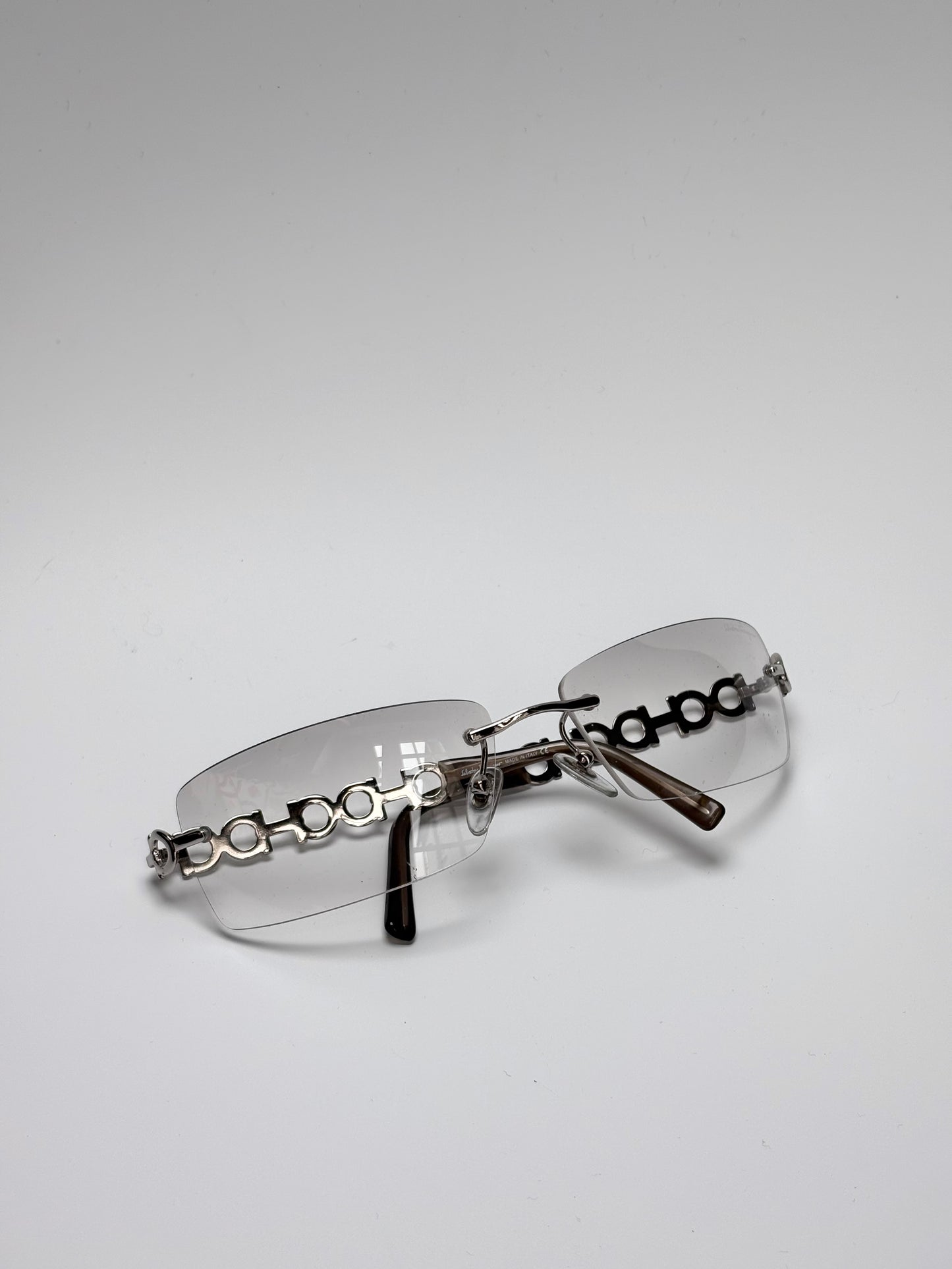 Ferragamo Rimless Sunglasses