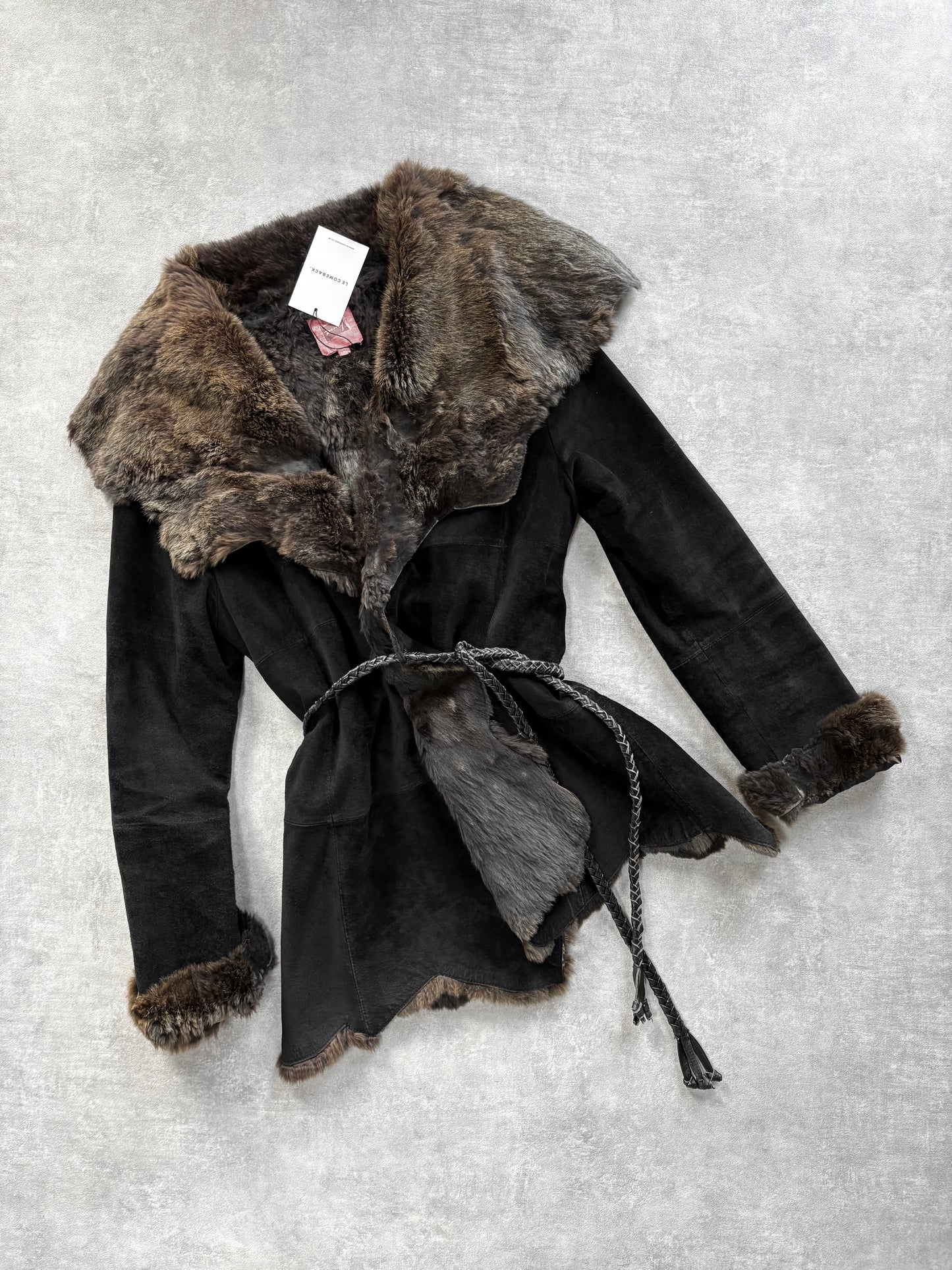 Vintage Suede and Fur Jacket