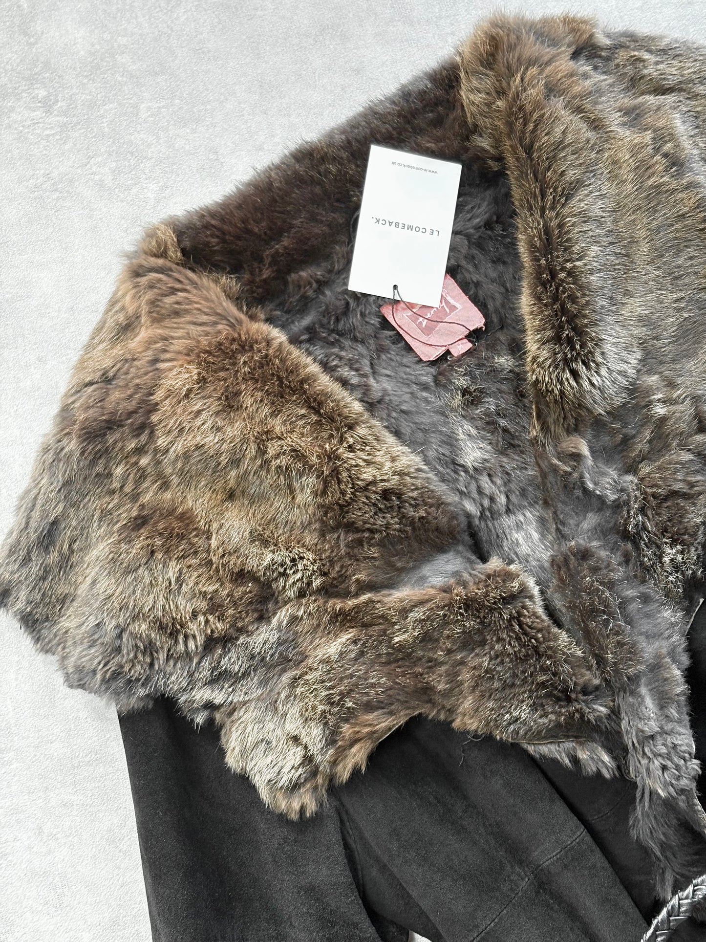 Vintage Suede and Fur Jacket