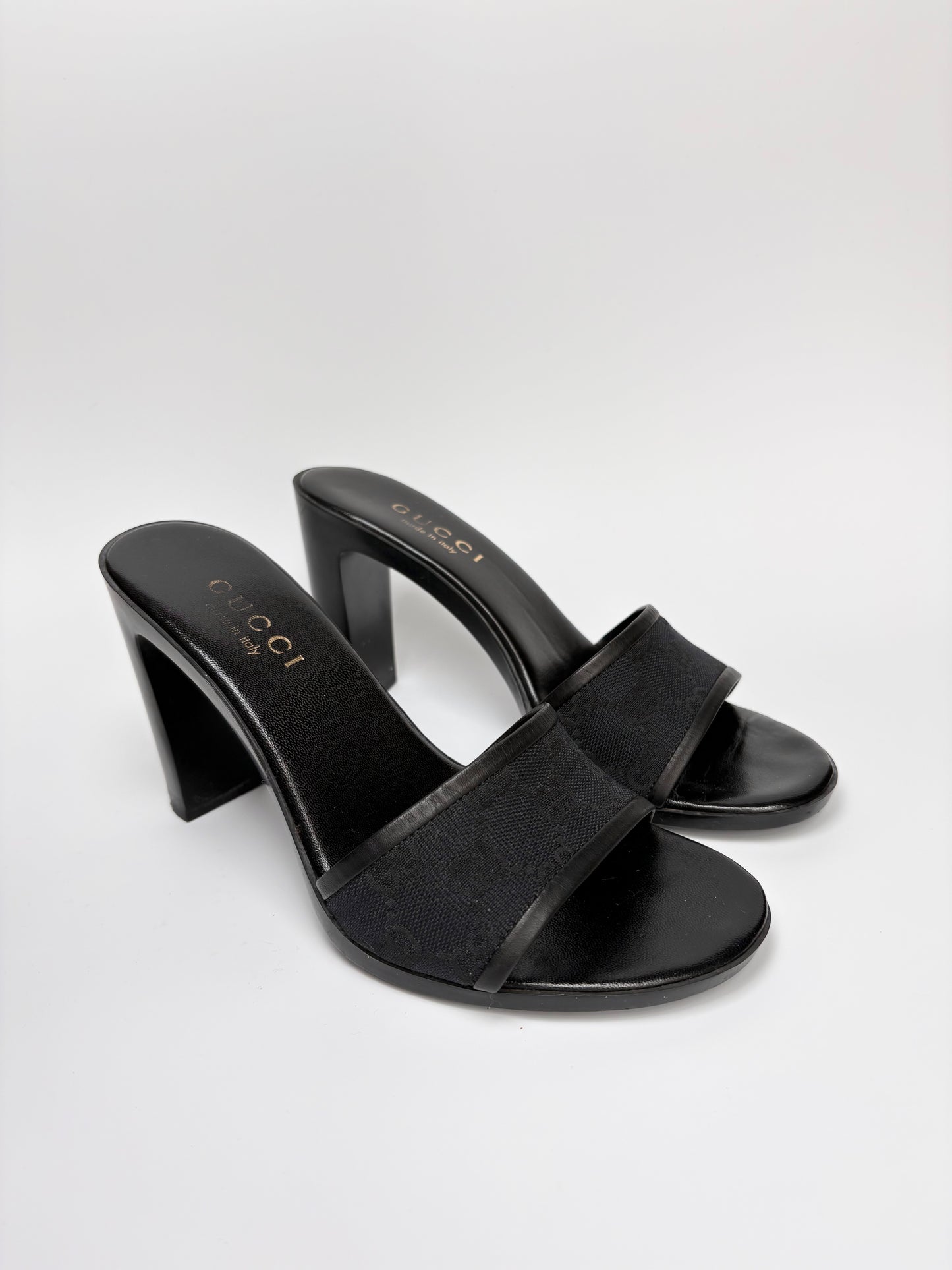 Gucci Monogram Canvas Mule
