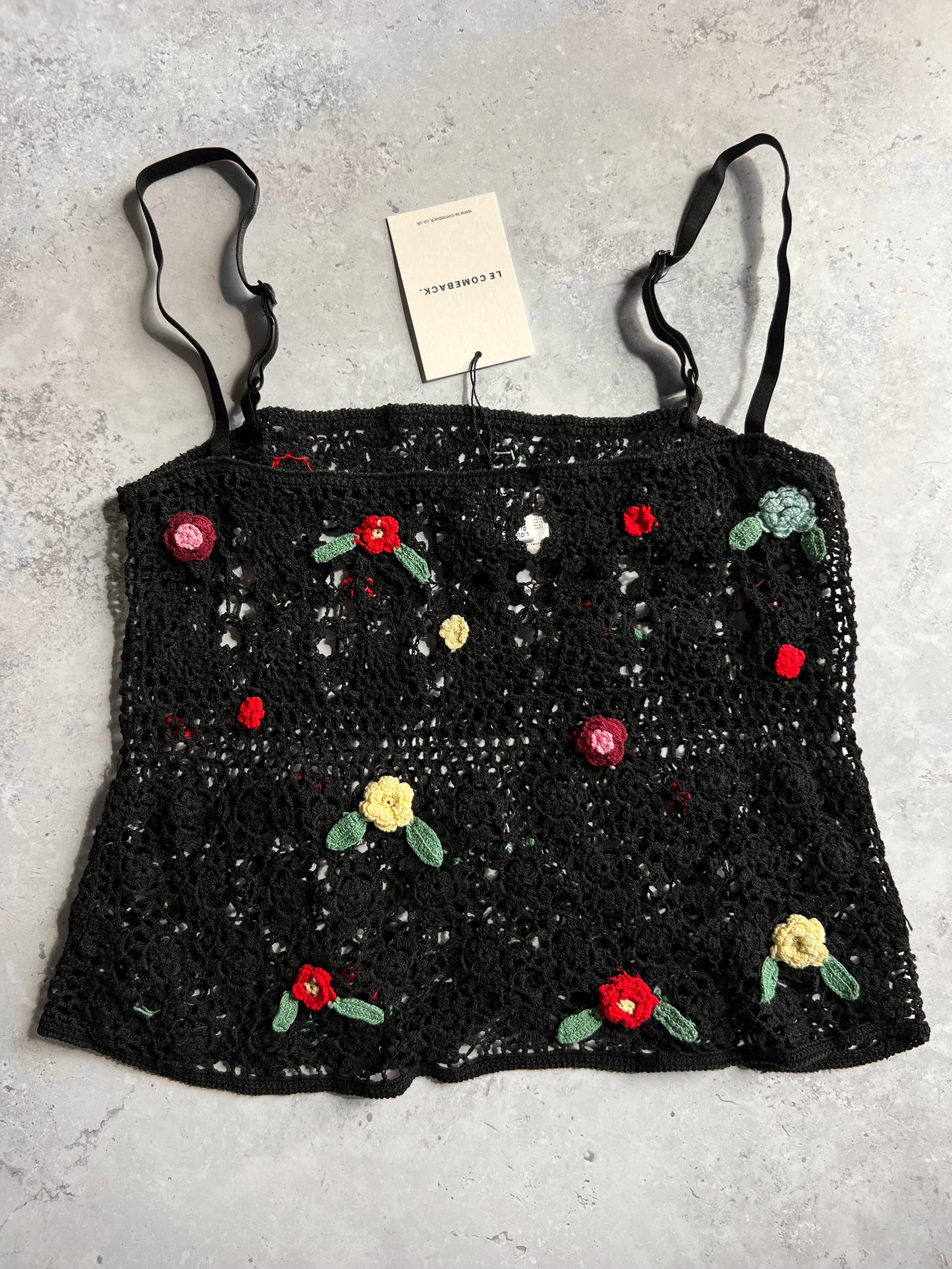 D&G Crochet Flower Top