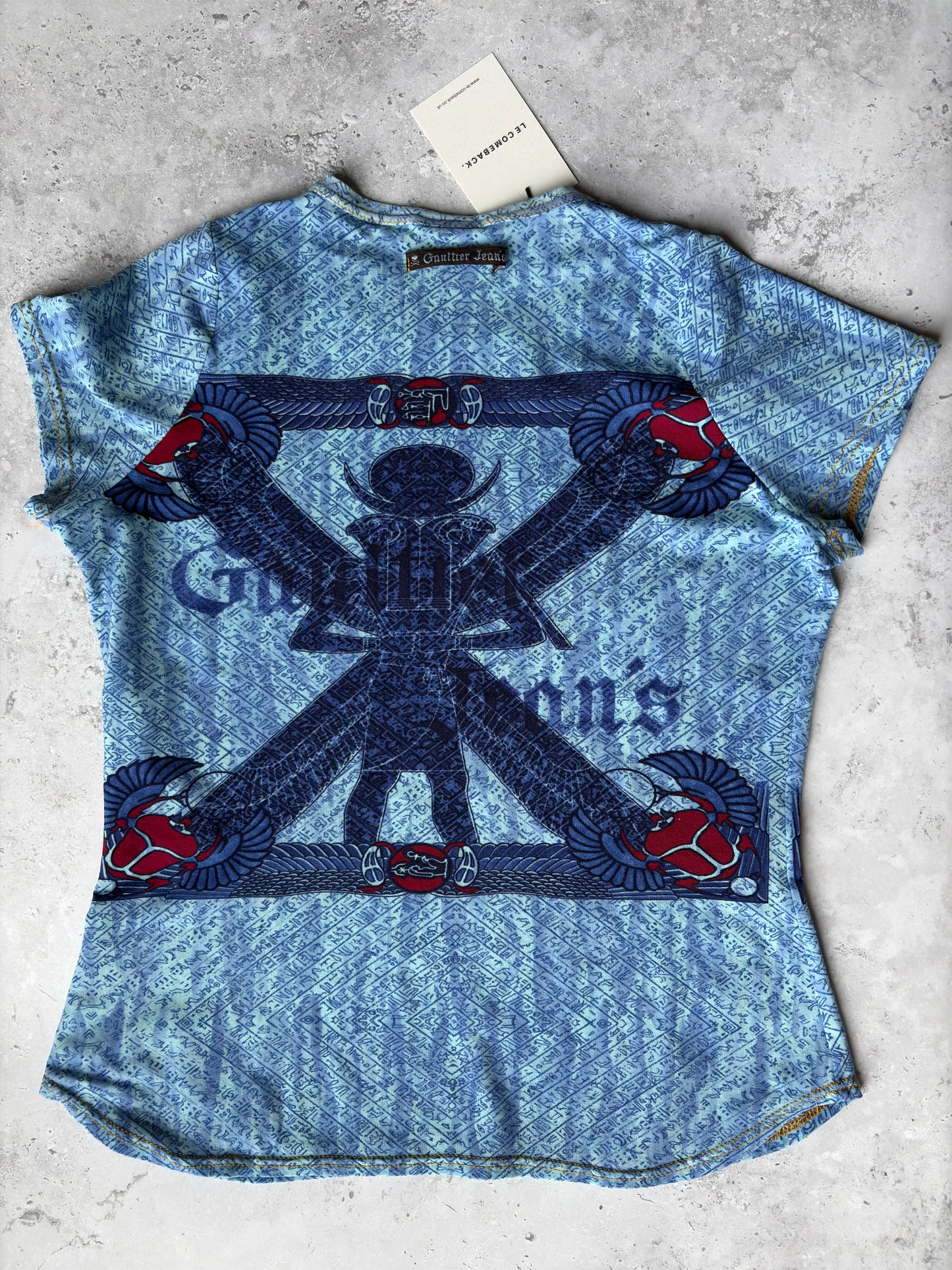 Jean Paul Gaultier Blue Print T-Shirt