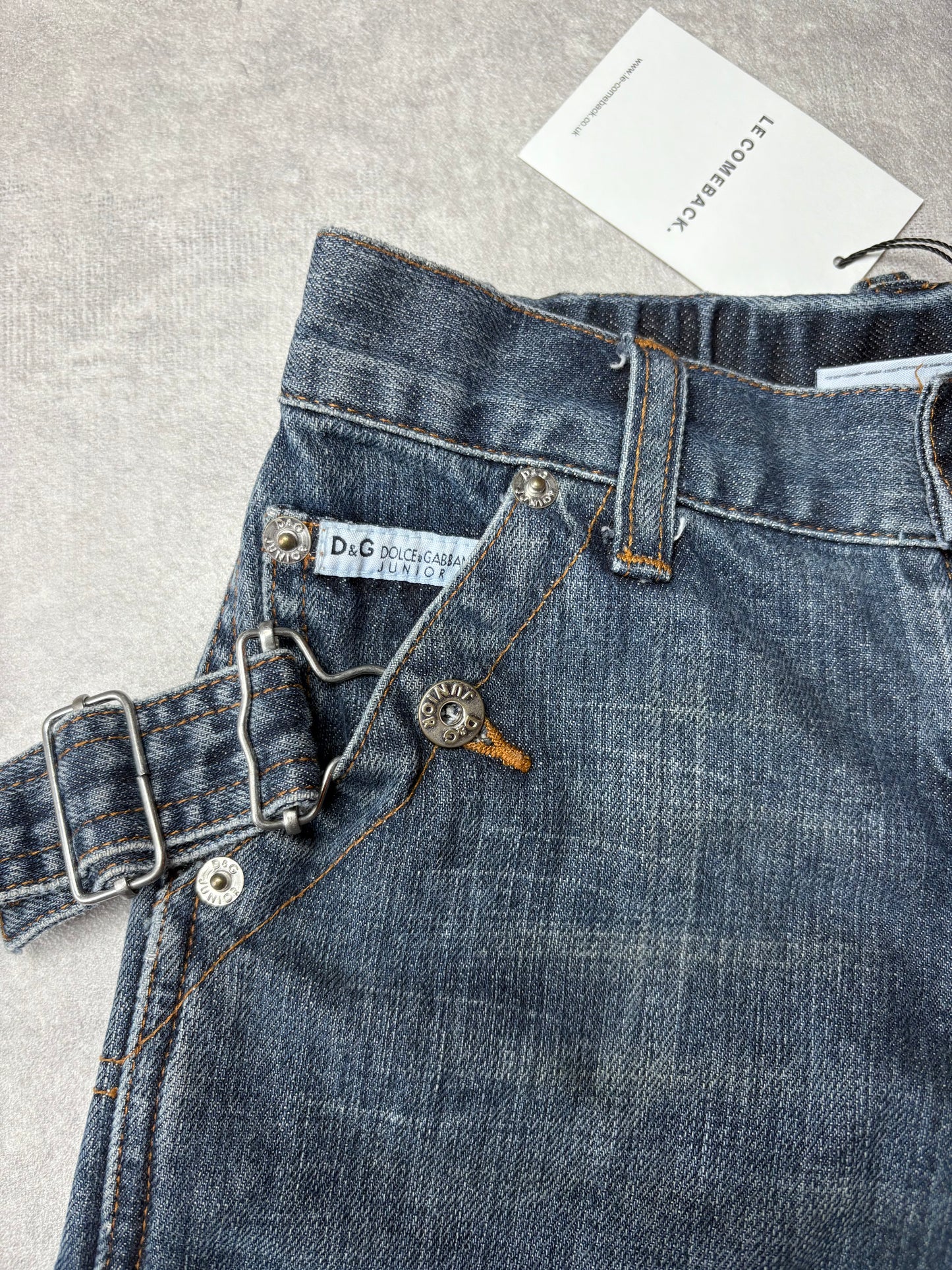 D&G Dungaree Jeans