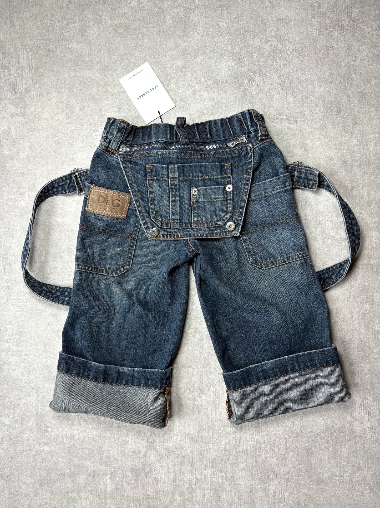 D&G Dungaree Jeans