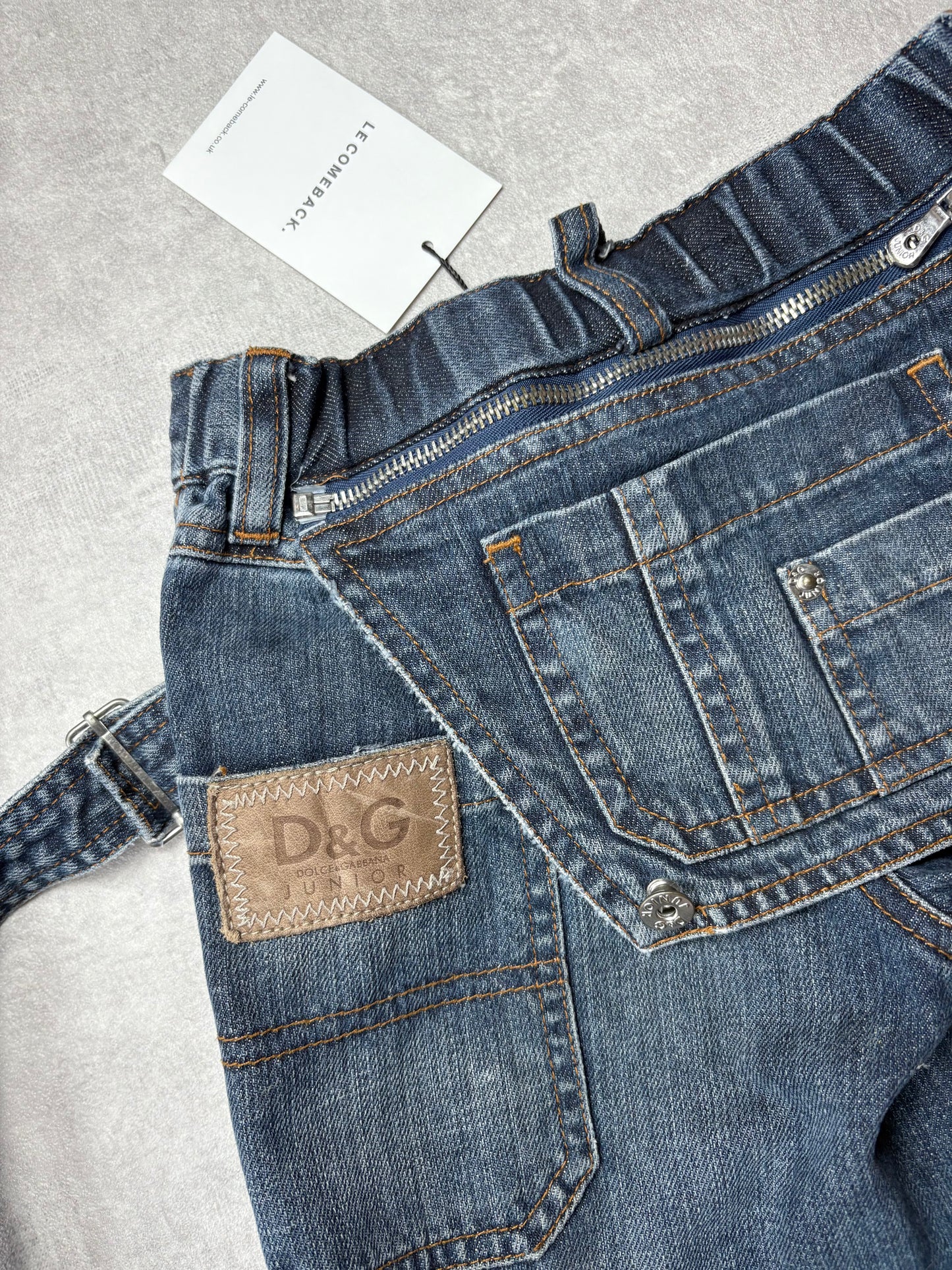 D&G Dungaree Jeans