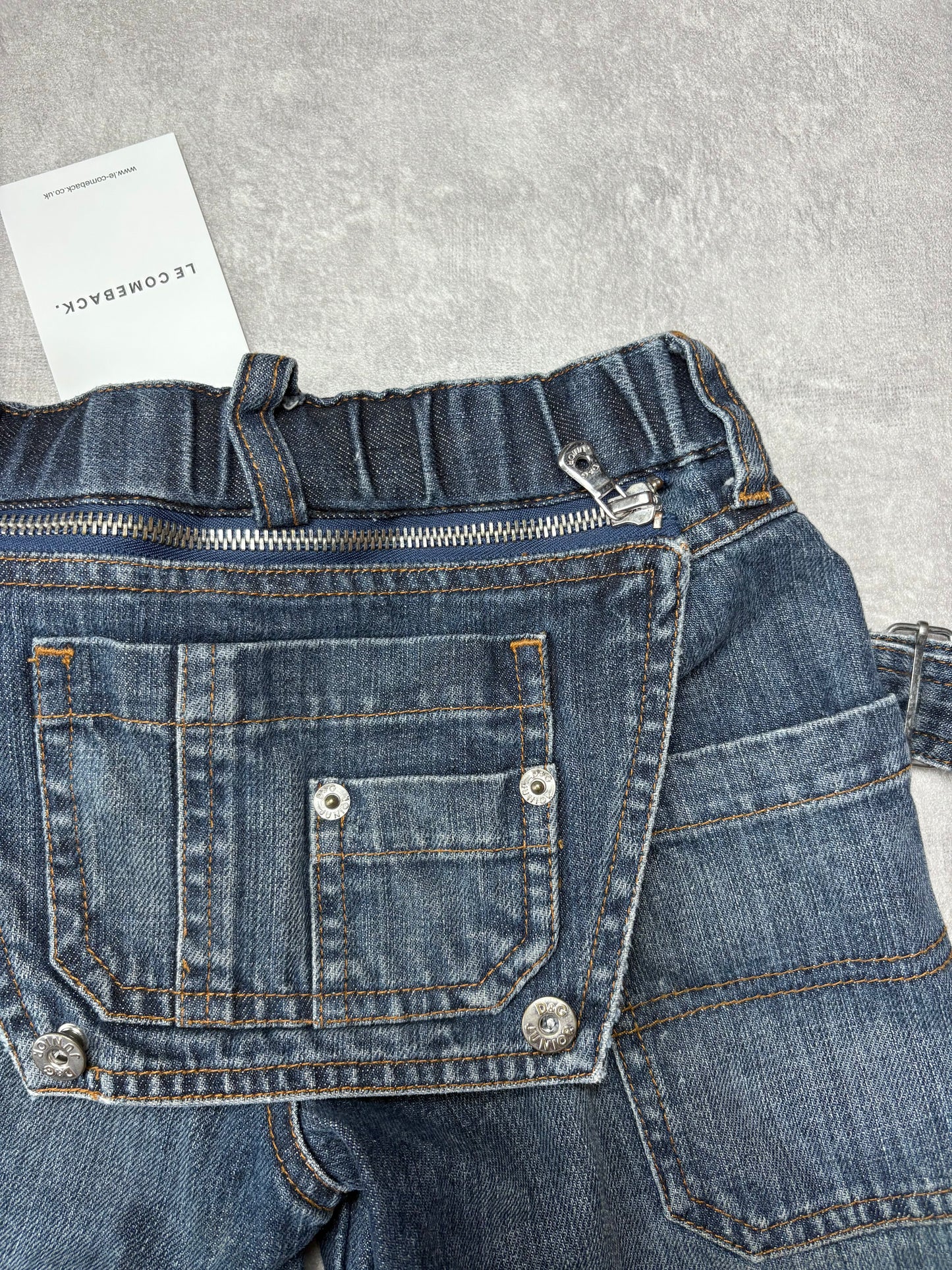 D&G Dungaree Jeans