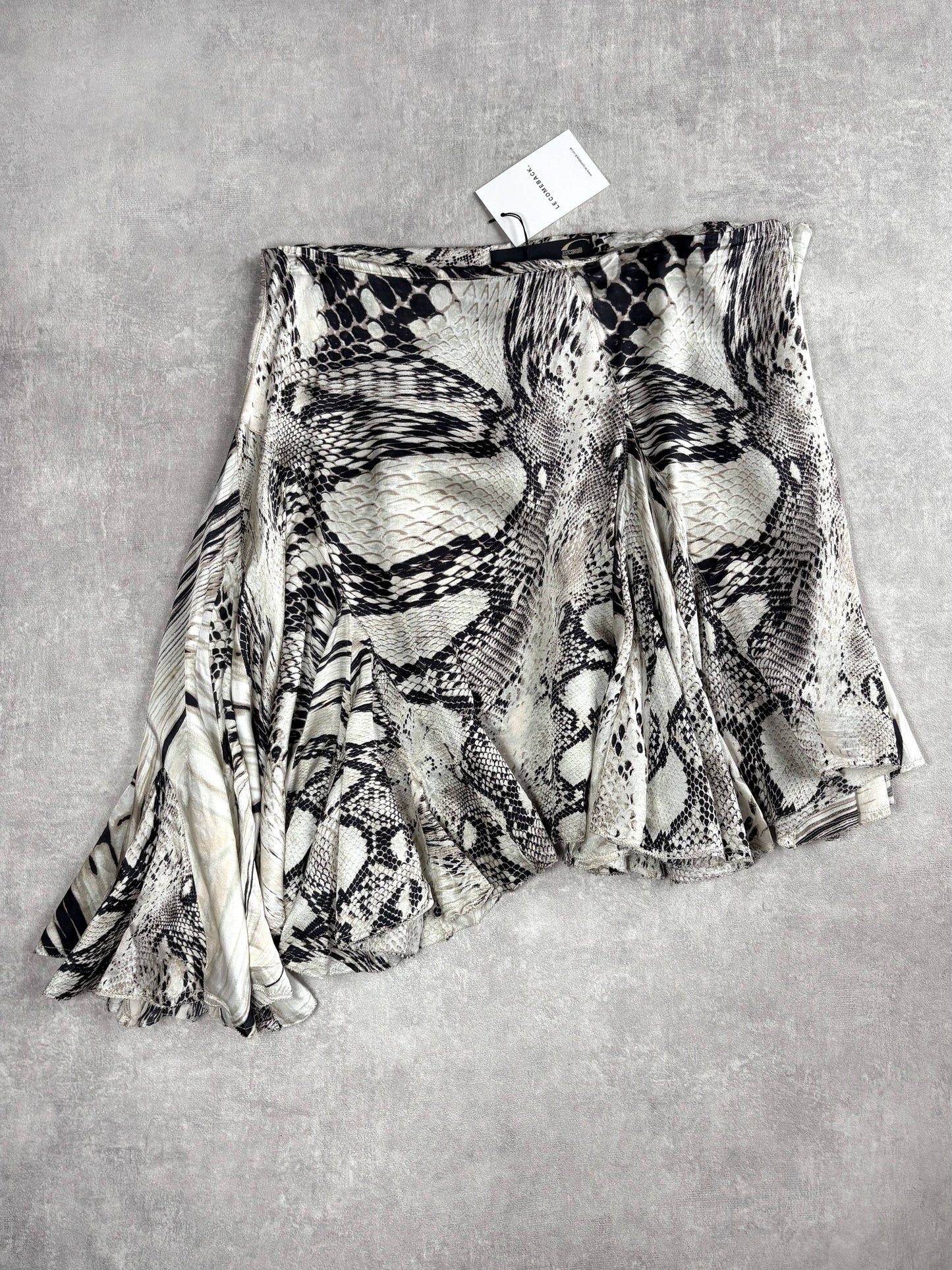 Just Cavalli Snakeskin Skirt