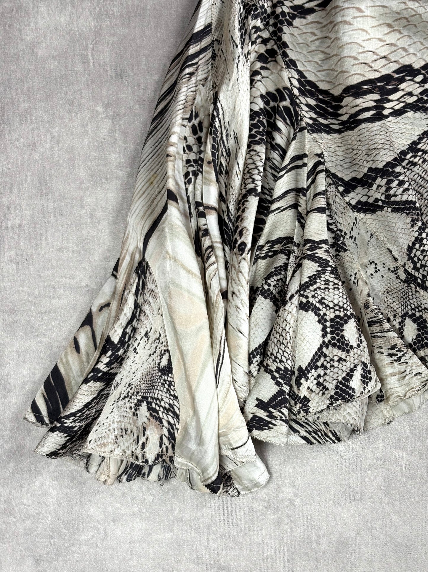 Just Cavalli Snakeskin Skirt