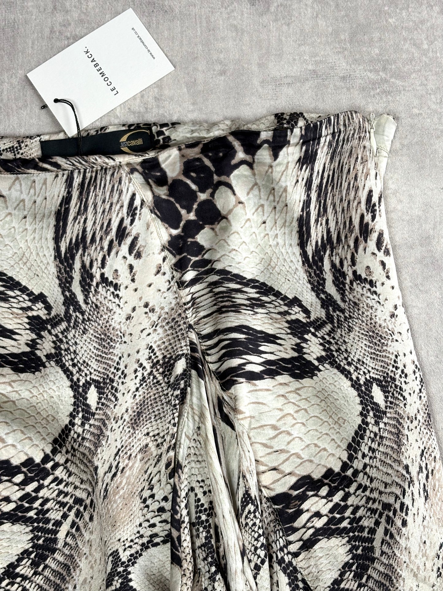 Just Cavalli Snakeskin Skirt