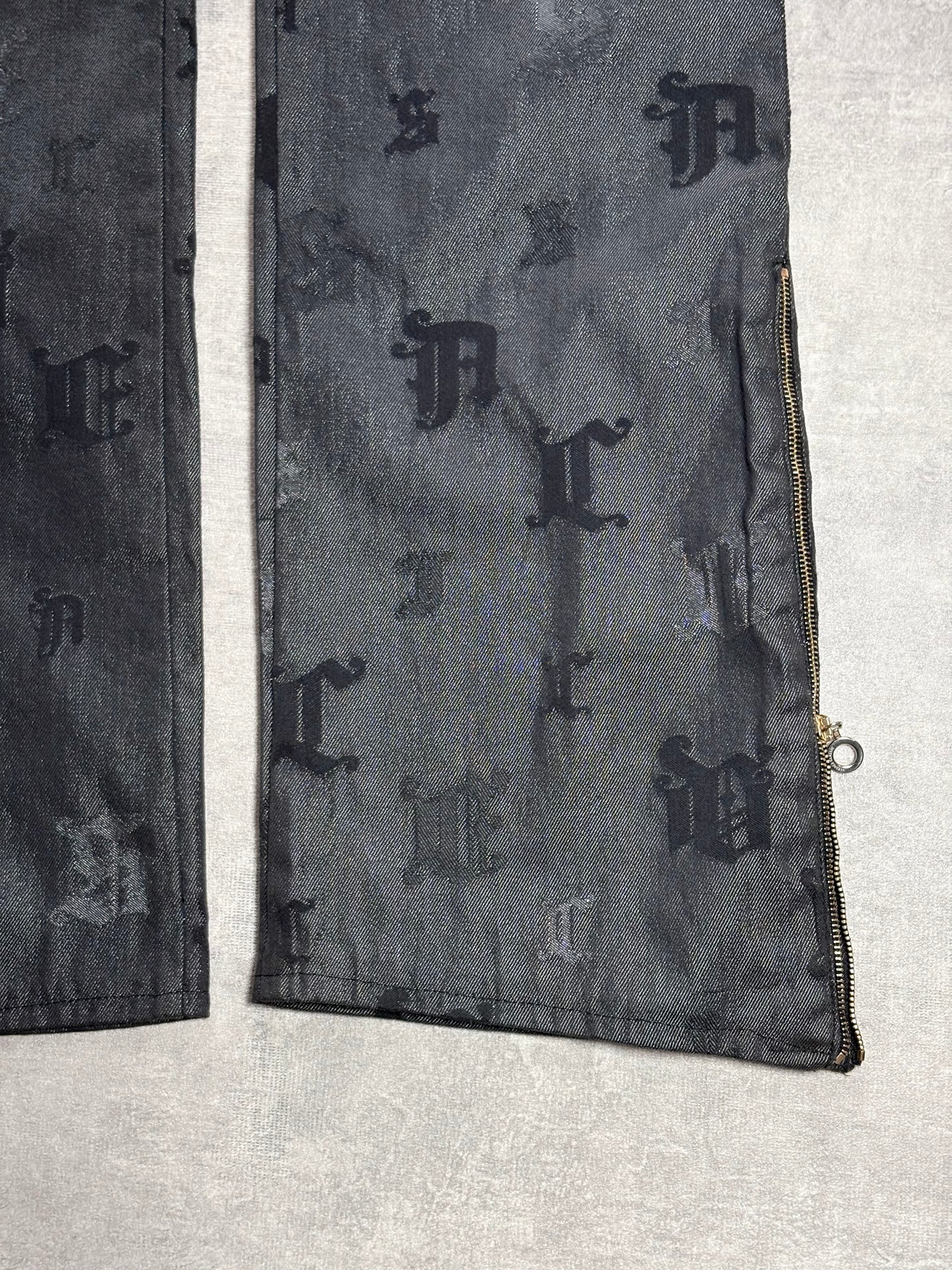 Versace Coated Logo Jeans