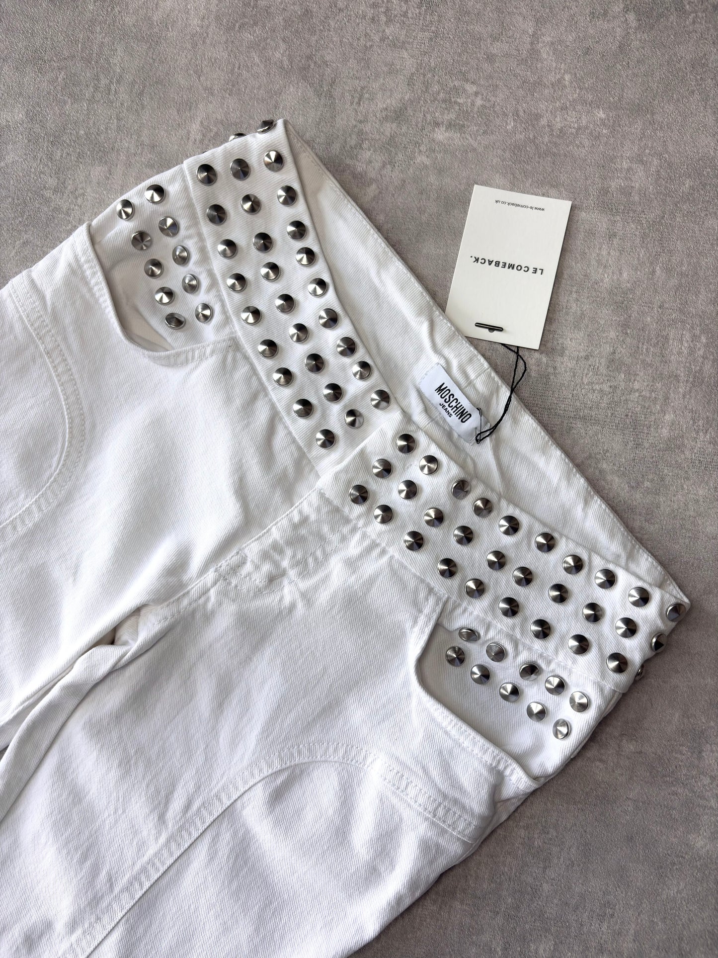 Moschino Stud Capri Jeans