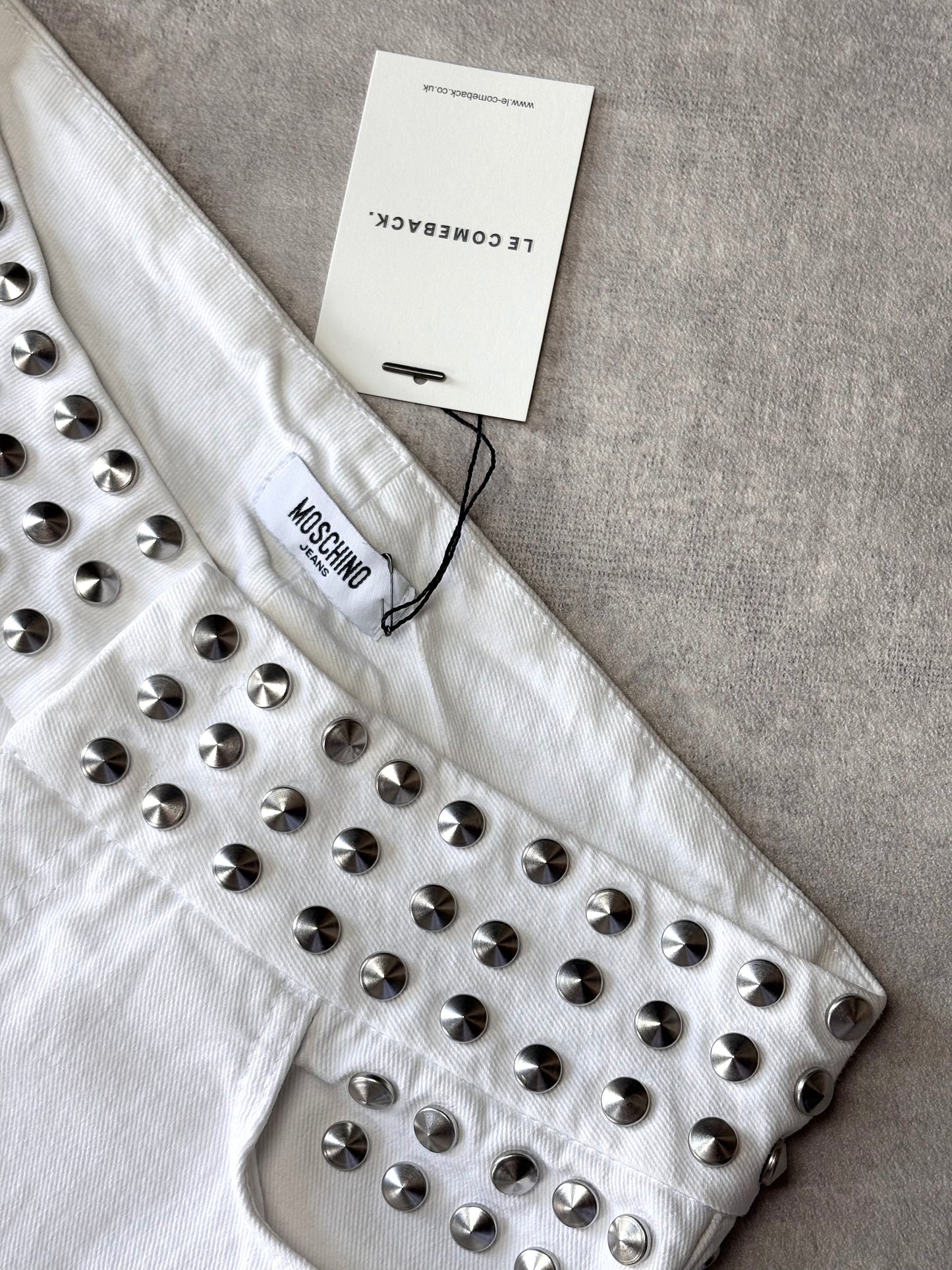 Moschino Stud Capri Jeans
