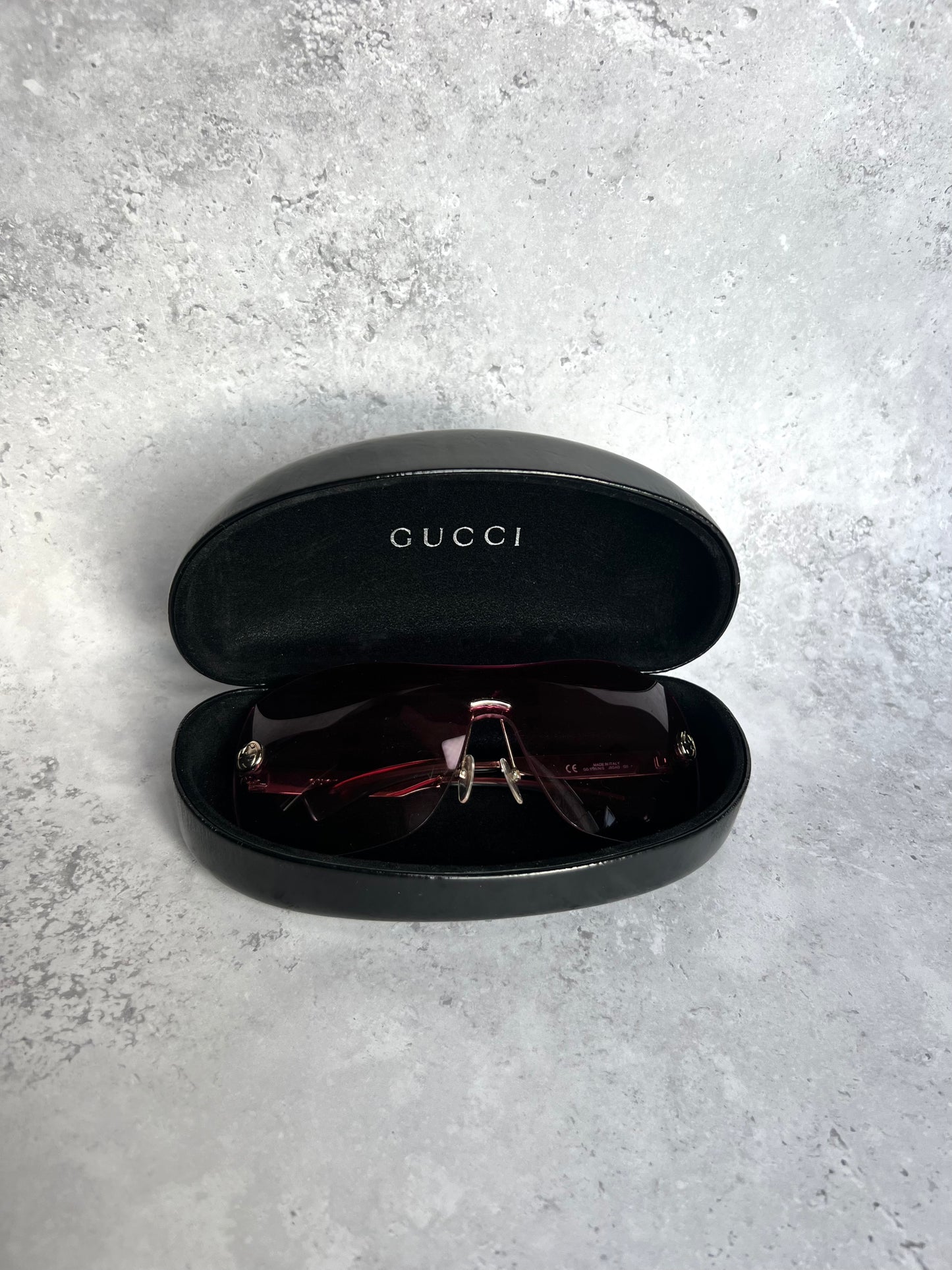 Gucci Pink Visor Sunglasses