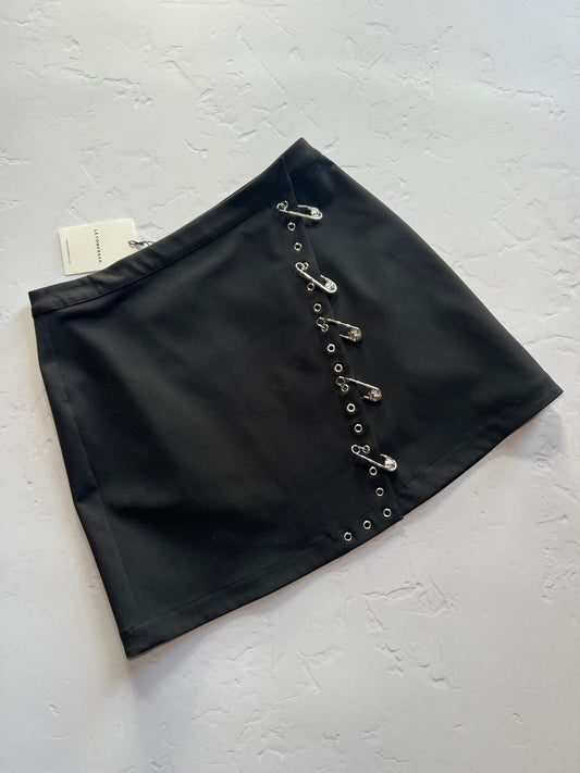 Versace Safety Pin Mini Skirt