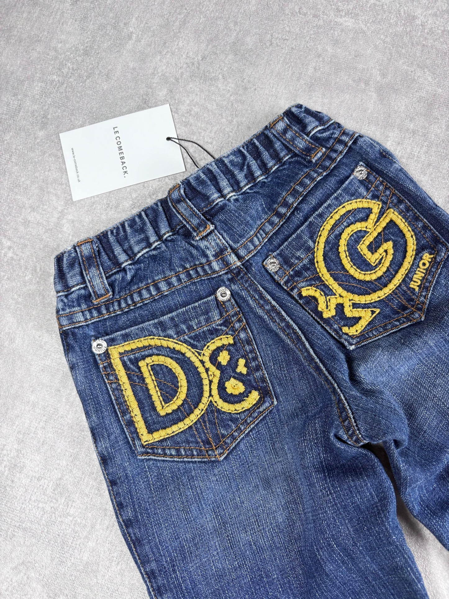 D&G Logo Denim Jeans