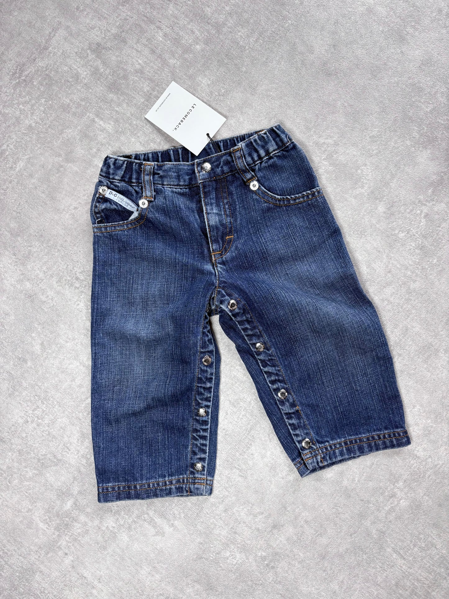 D&G Logo Denim Jeans