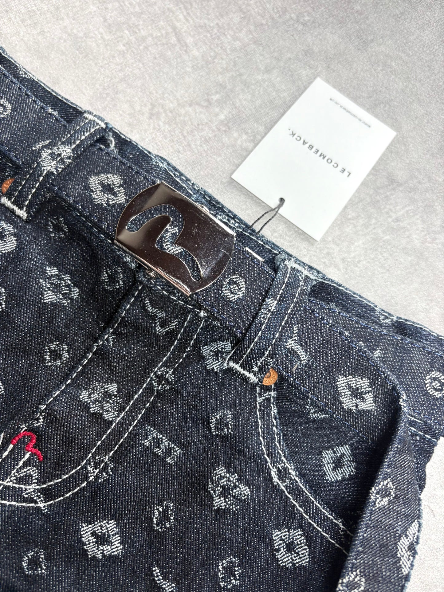 Evisu Denim Skirt