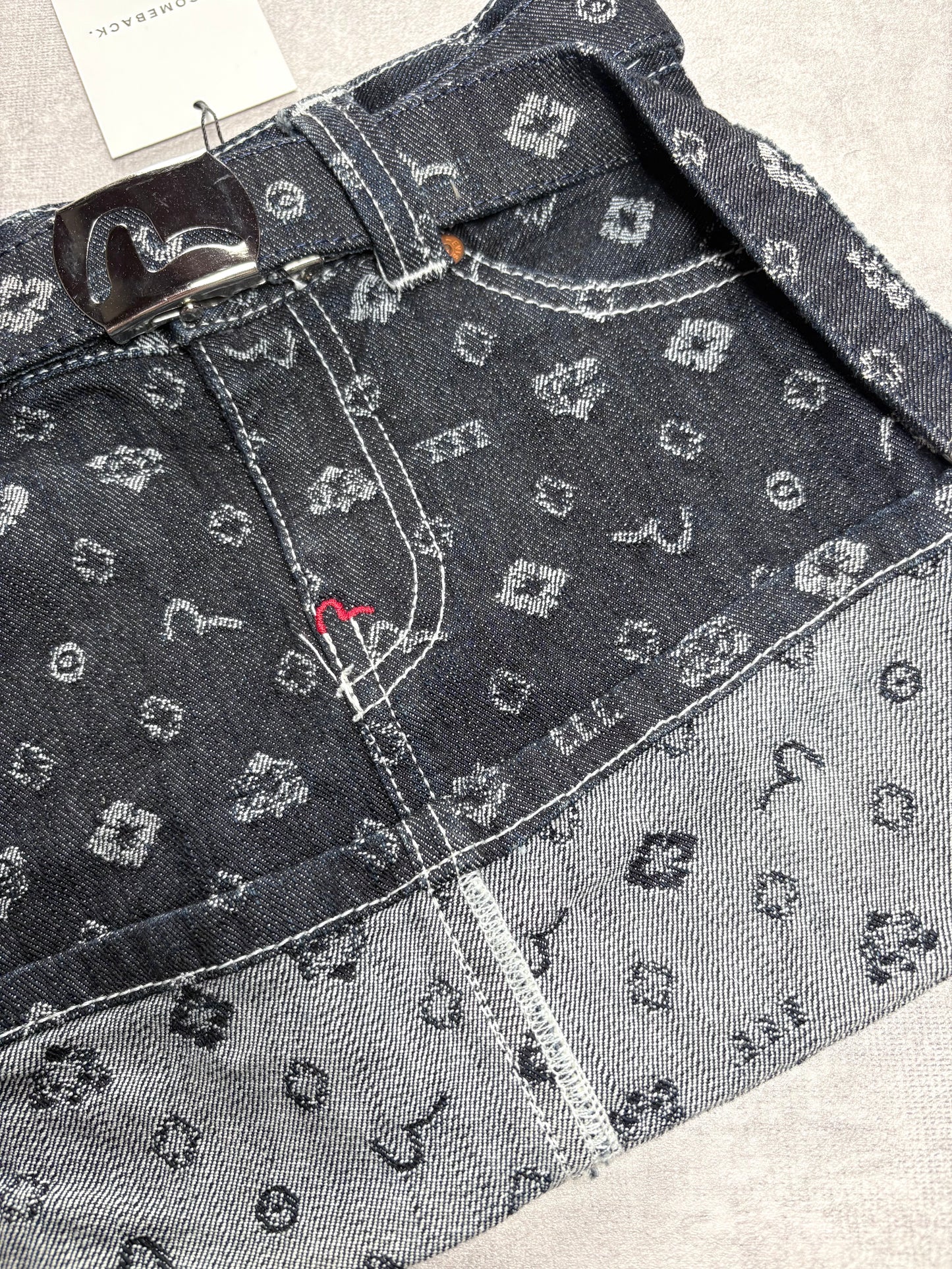 Evisu Denim Skirt