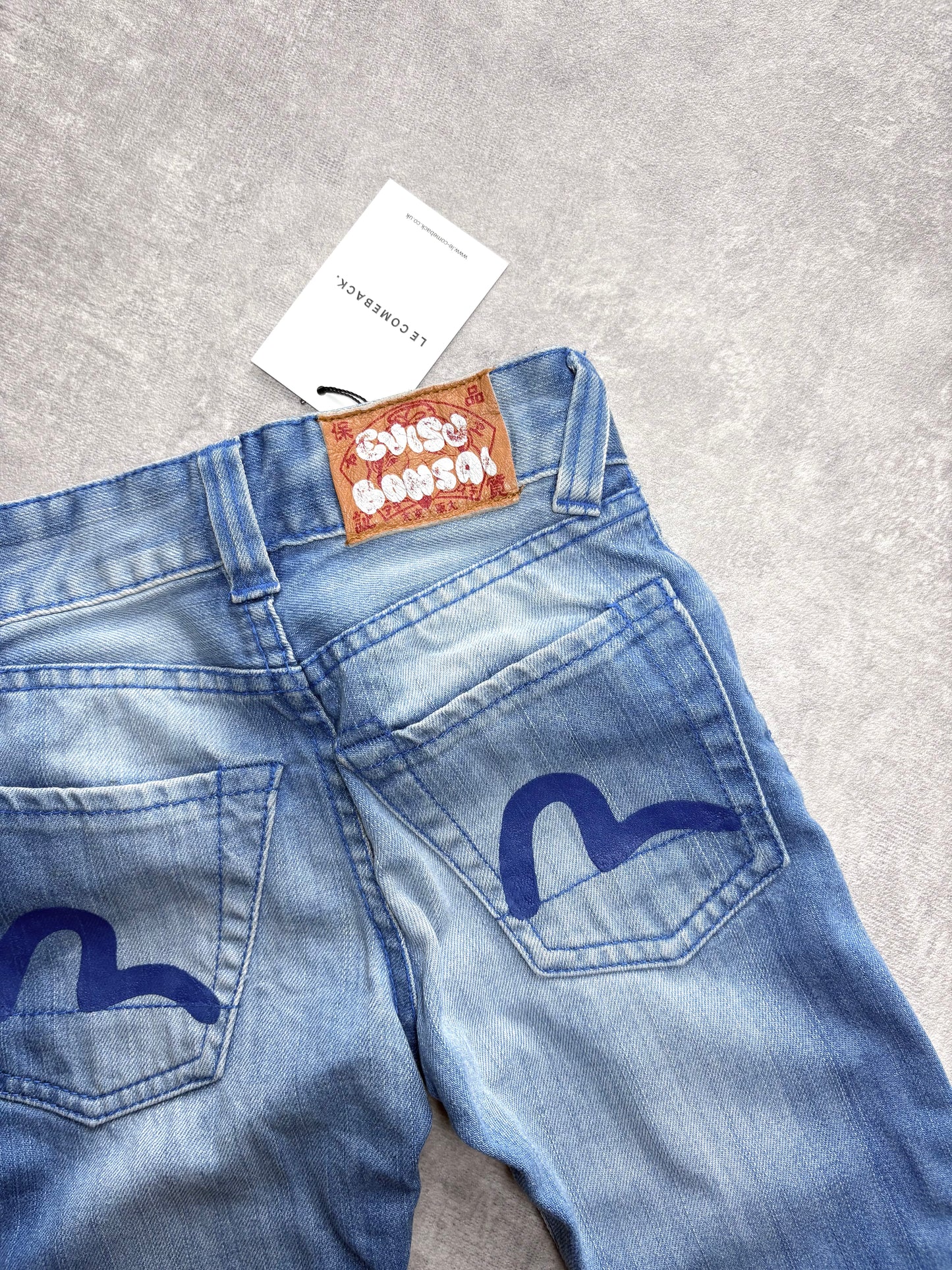 Evisu Logo Jeans