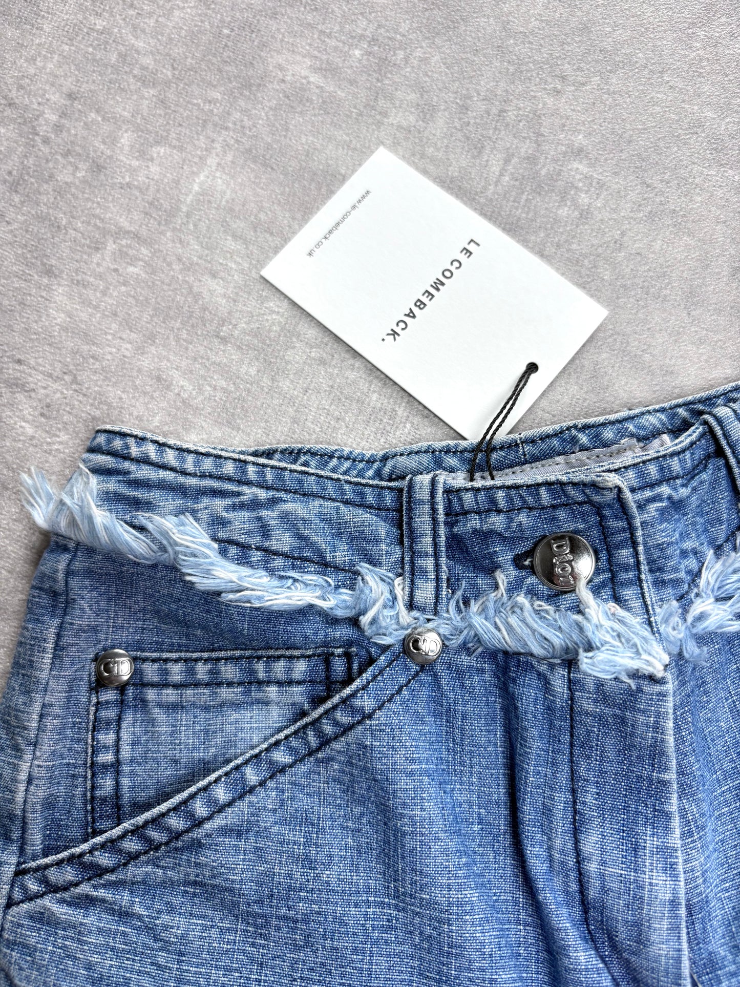 Dior Distressed Cargo Jeans
