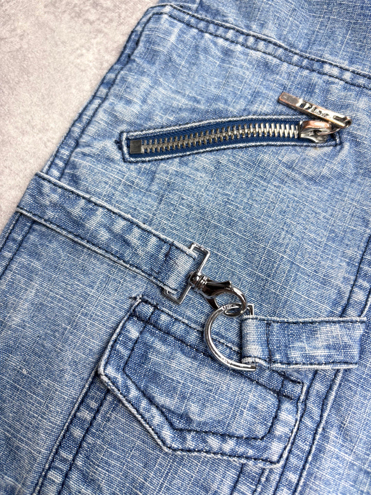 Dior Distressed Cargo Jeans