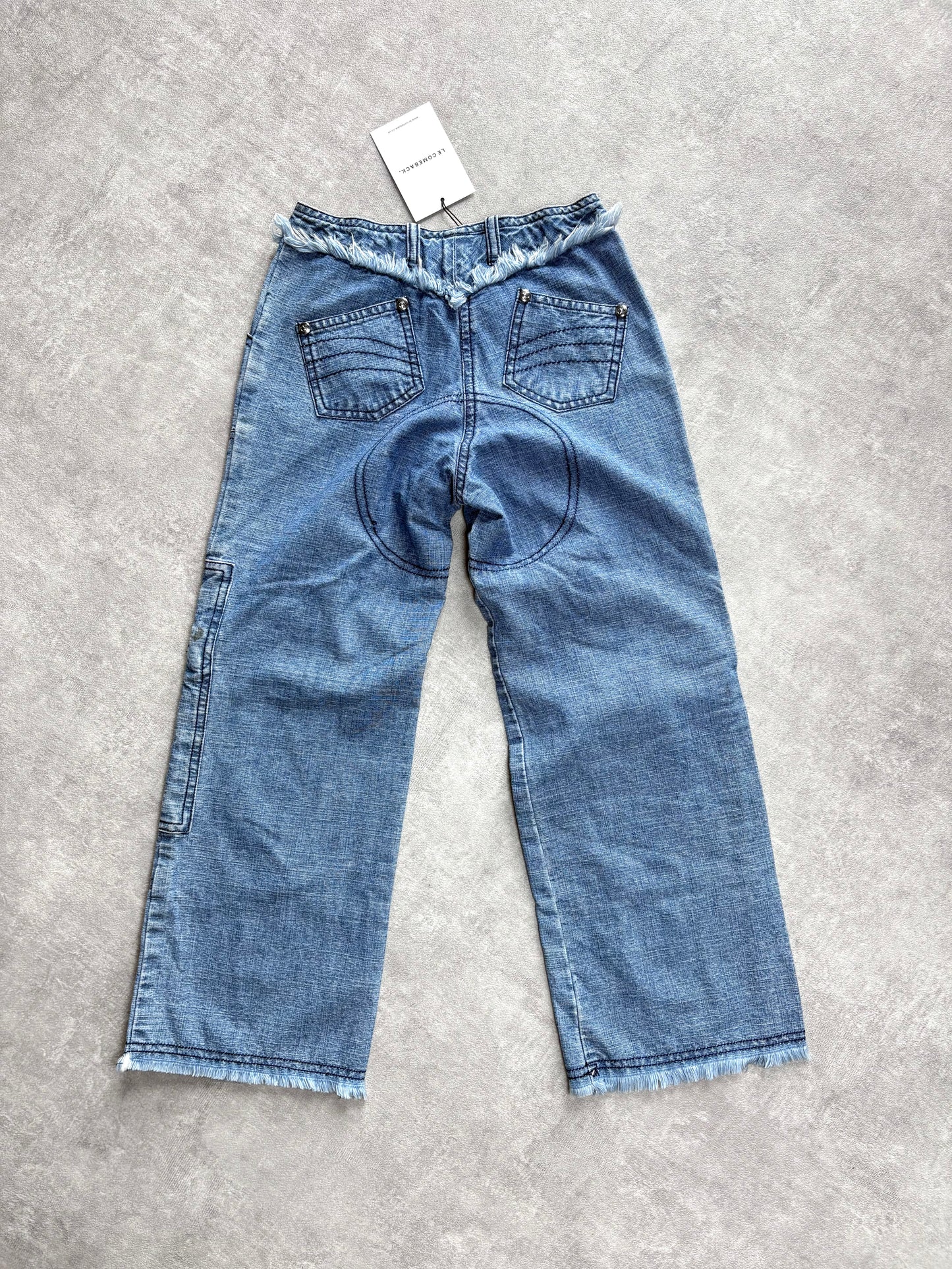 Dior Distressed Cargo Jeans