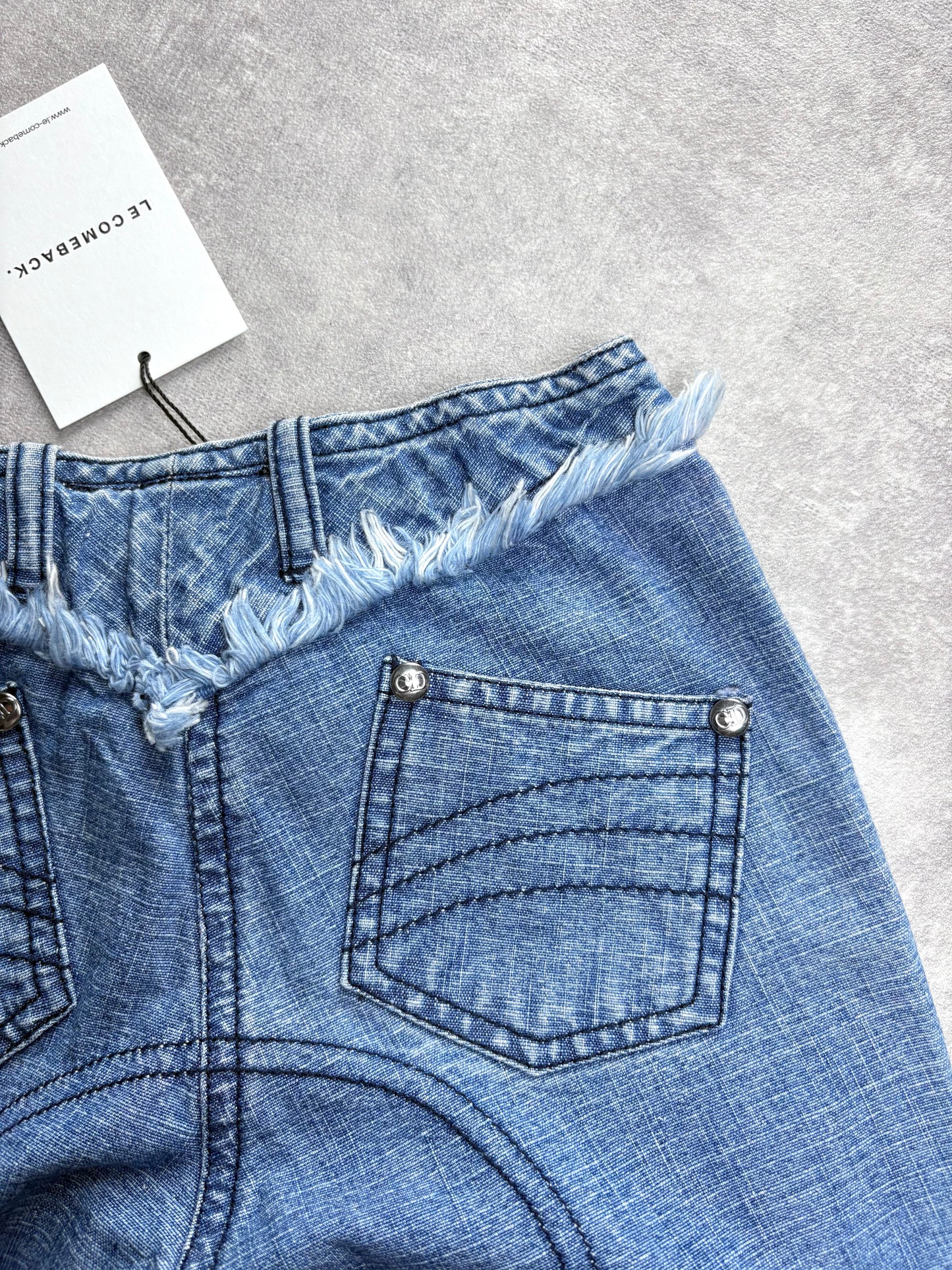 Dior Distressed Cargo Jeans