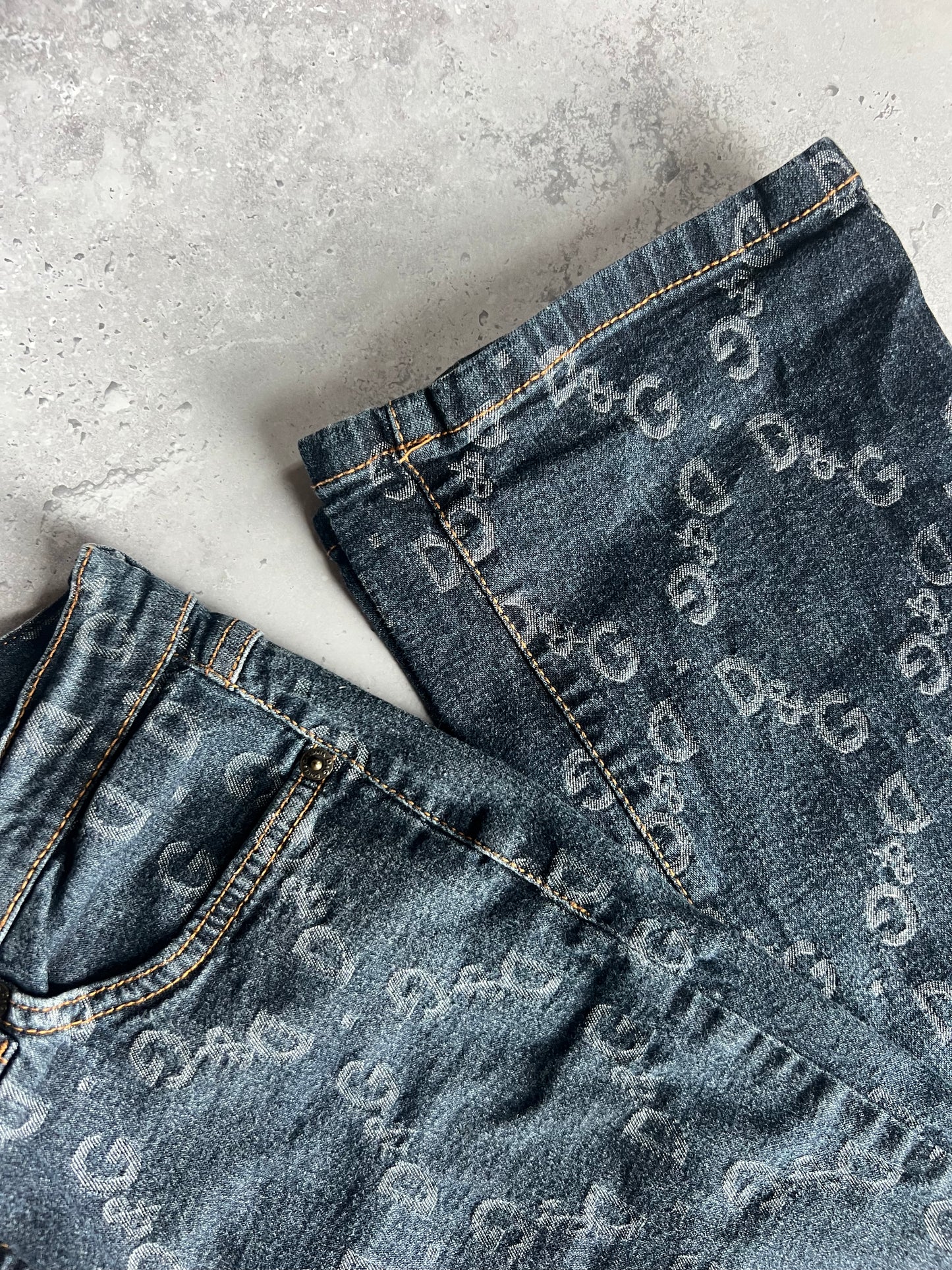 D&G Monogram Jeans