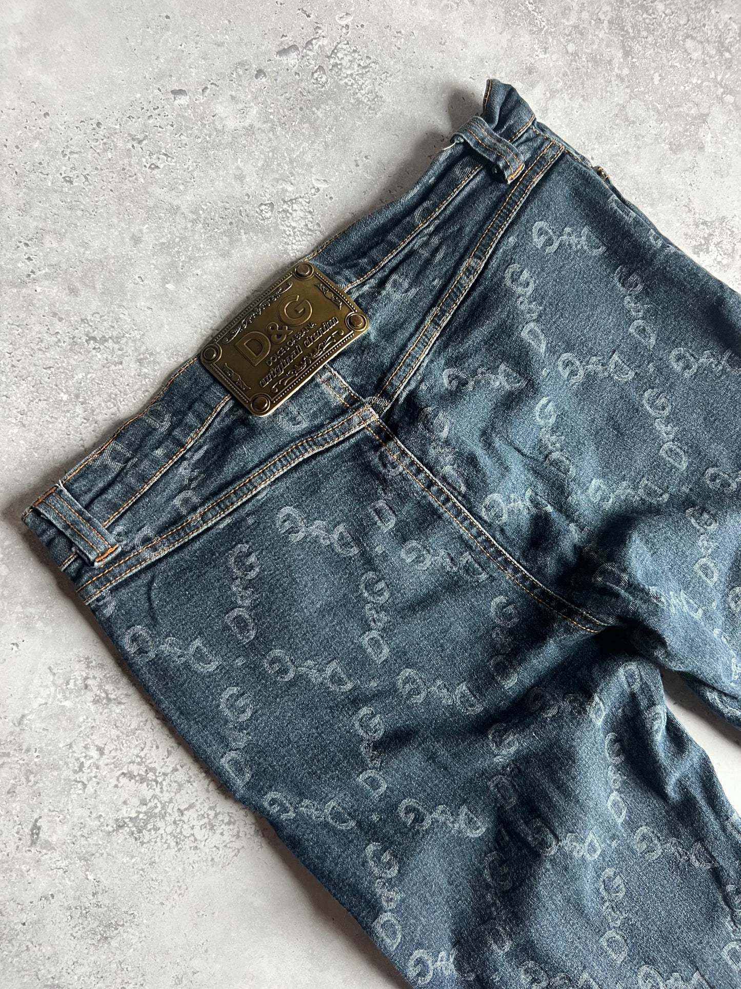 D&G Monogram Jeans