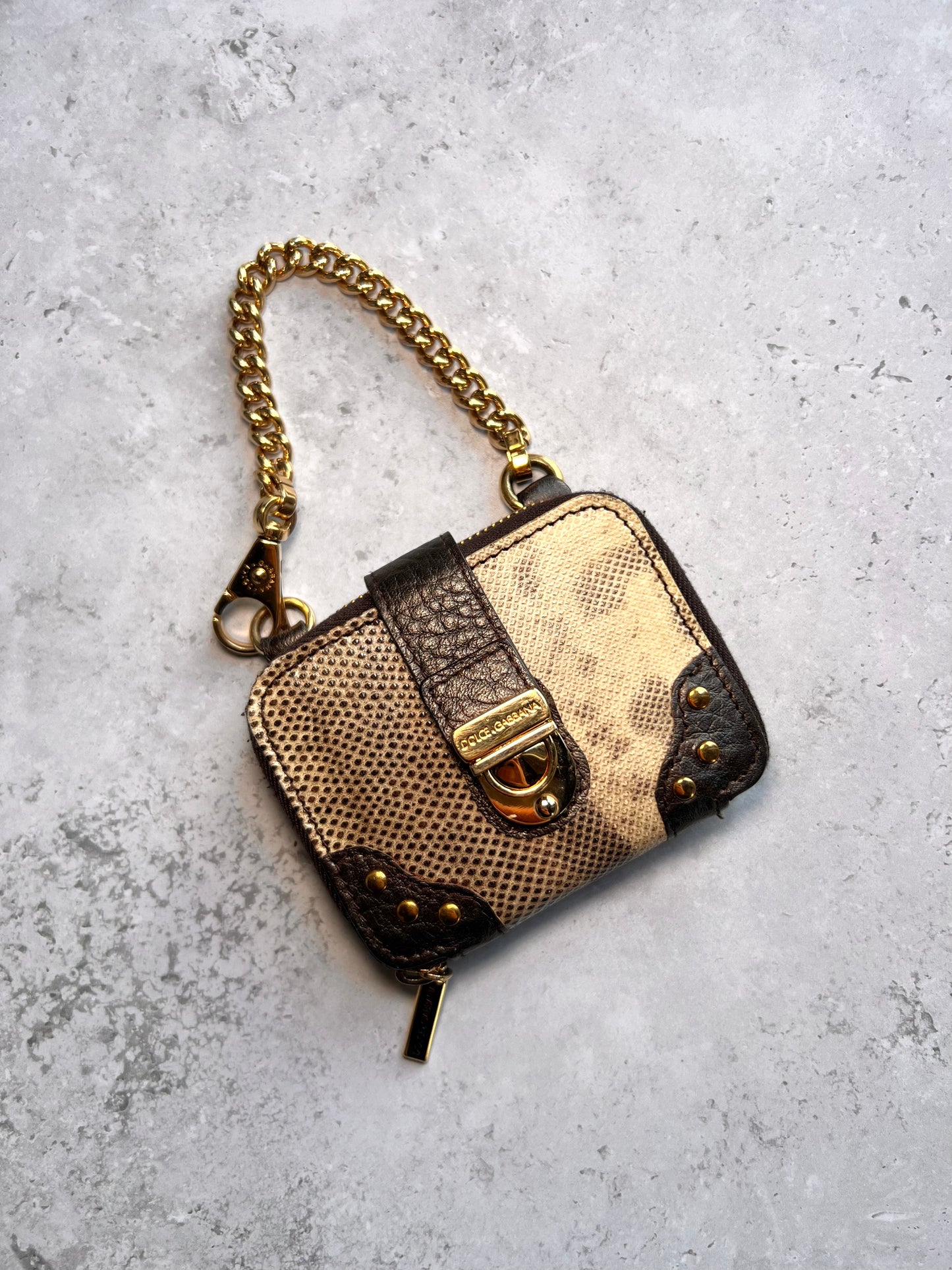 D&G Snakeskin Mini Purse