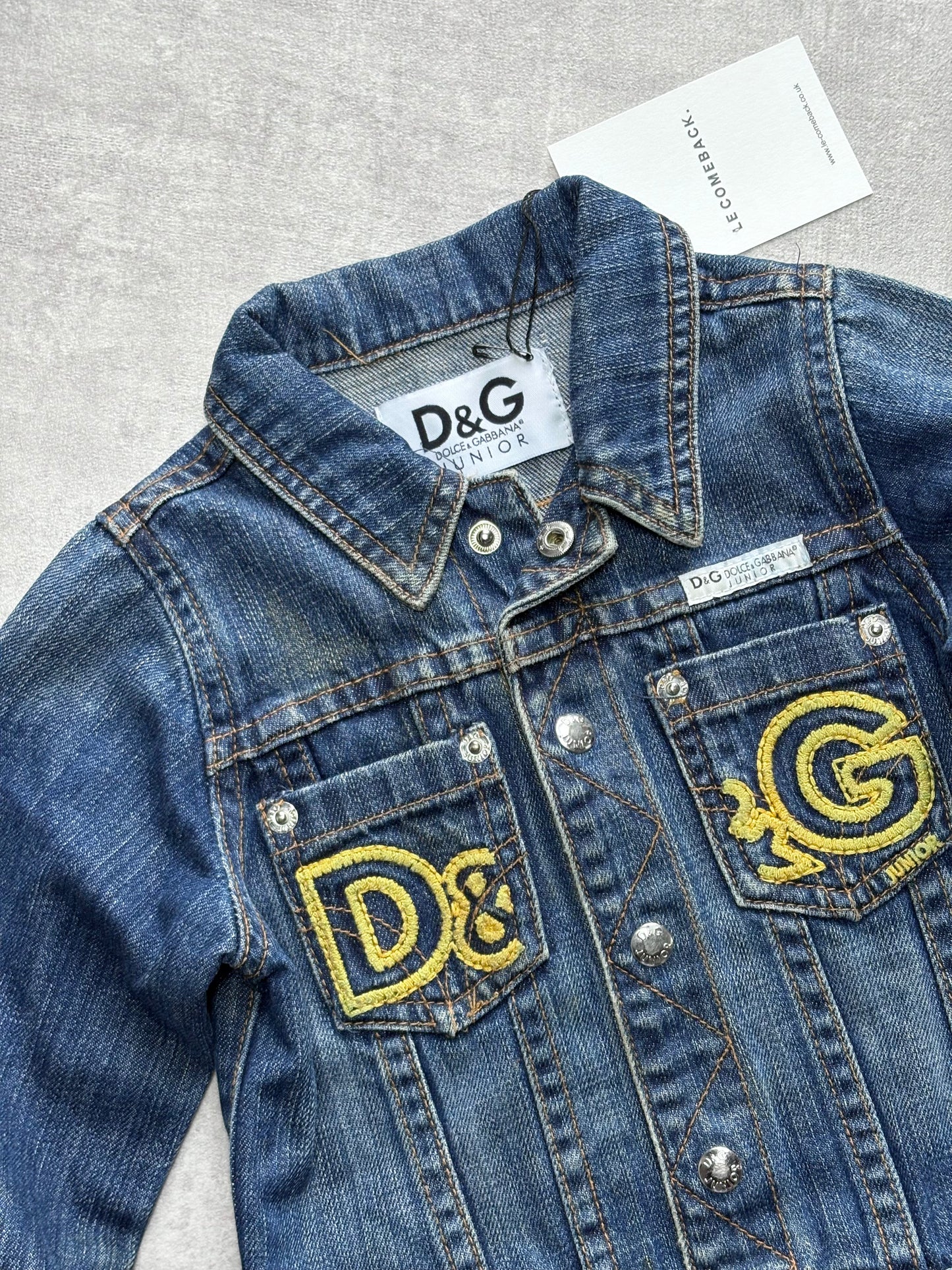 D&G Logo Denim Jacket