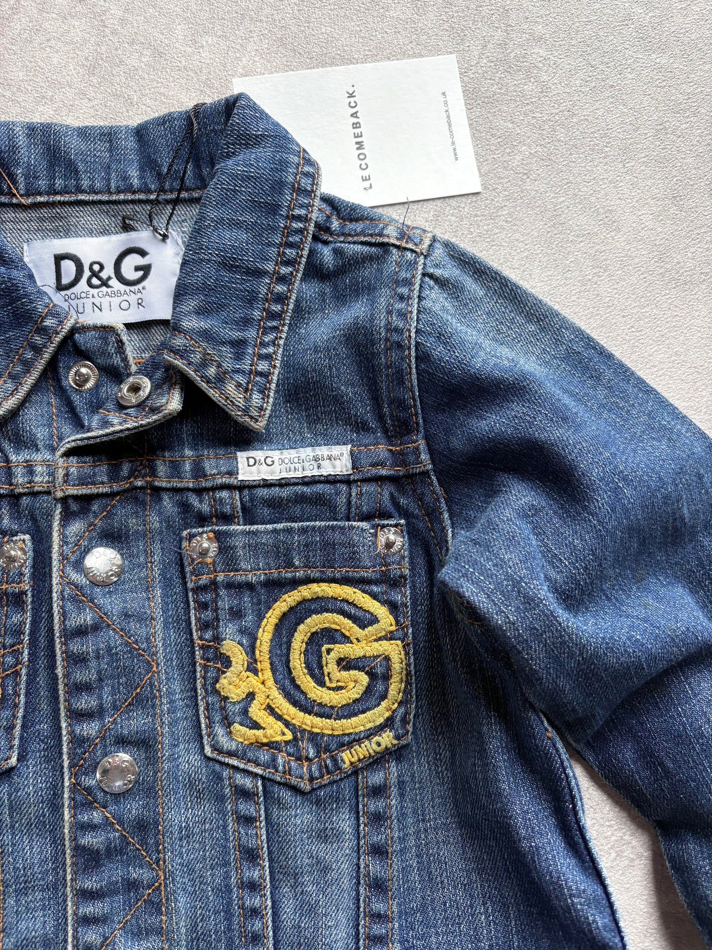 D&G Logo Denim Jacket