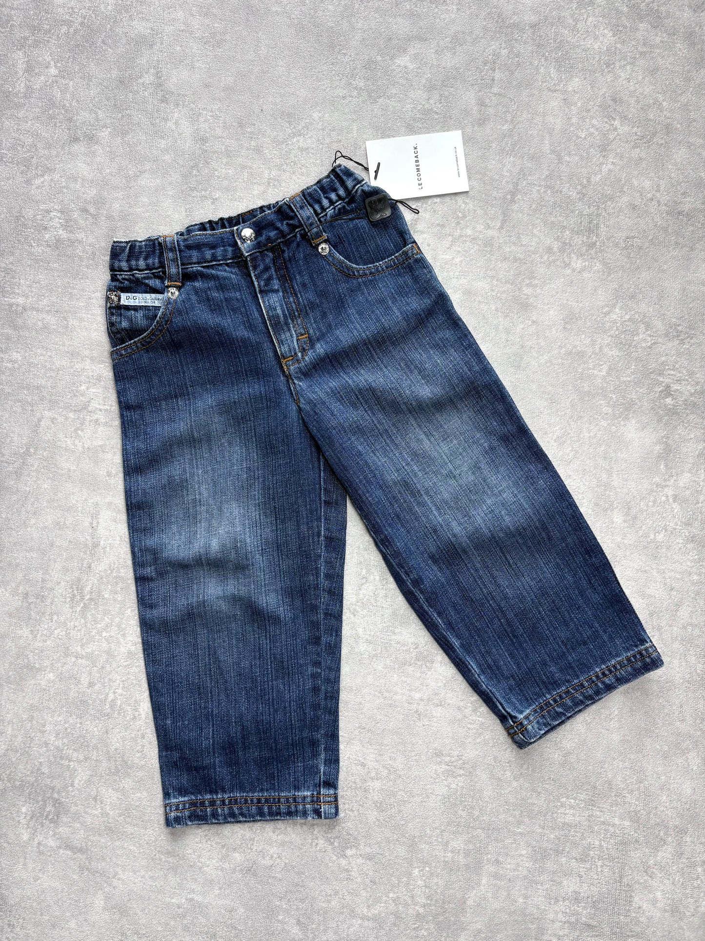 D&G Logo Denim Jeans
