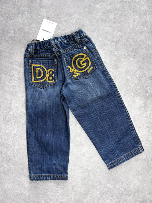 D&G Logo Denim Jeans