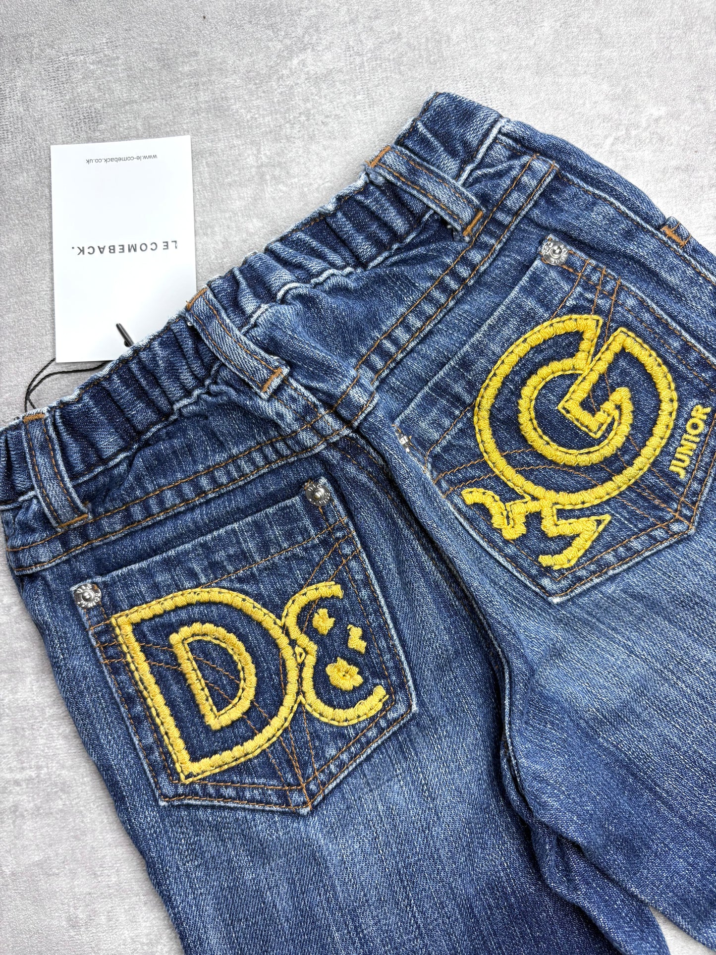 D&G Logo Denim Jeans