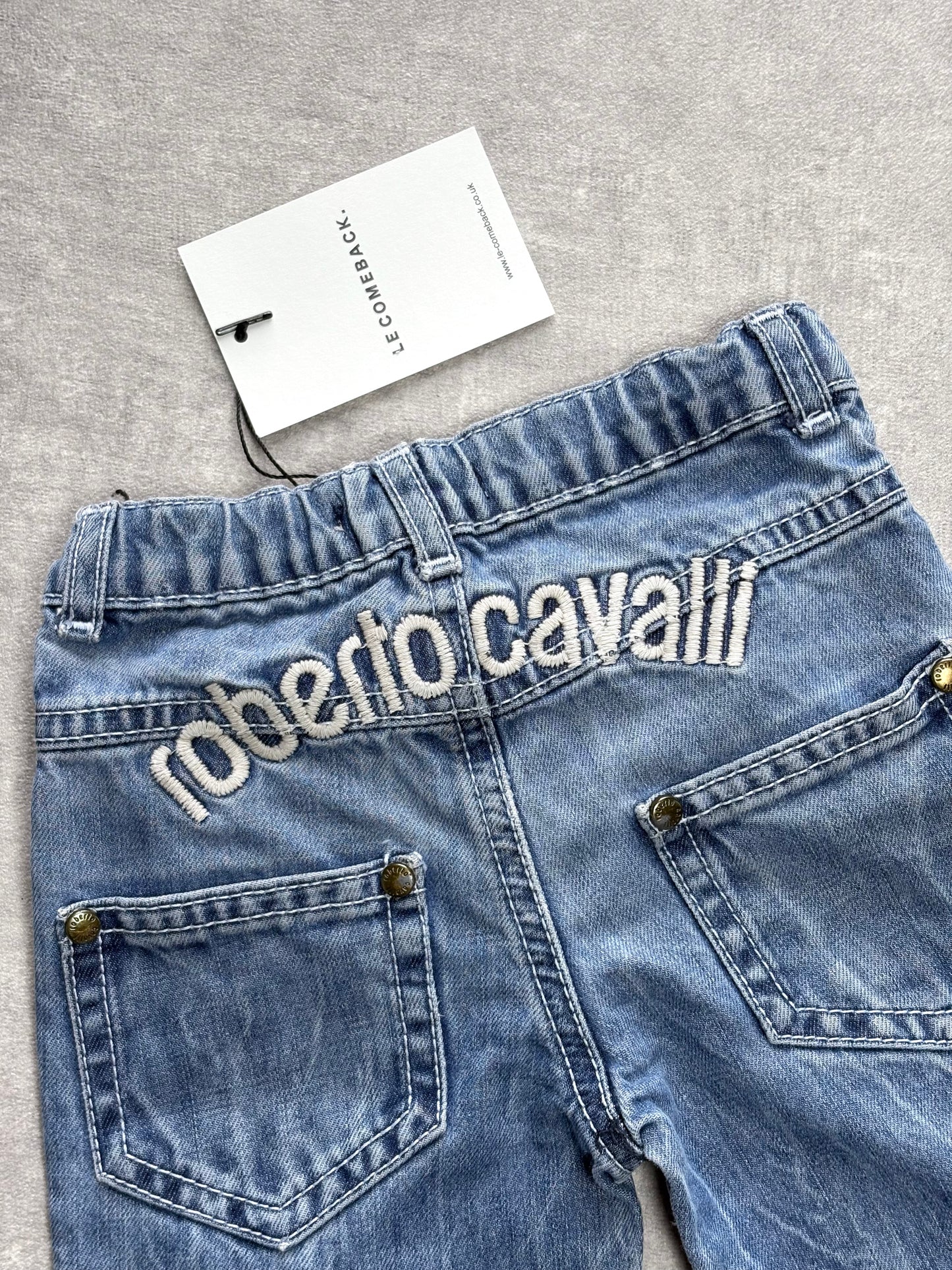 Cavalli Logo Jeans