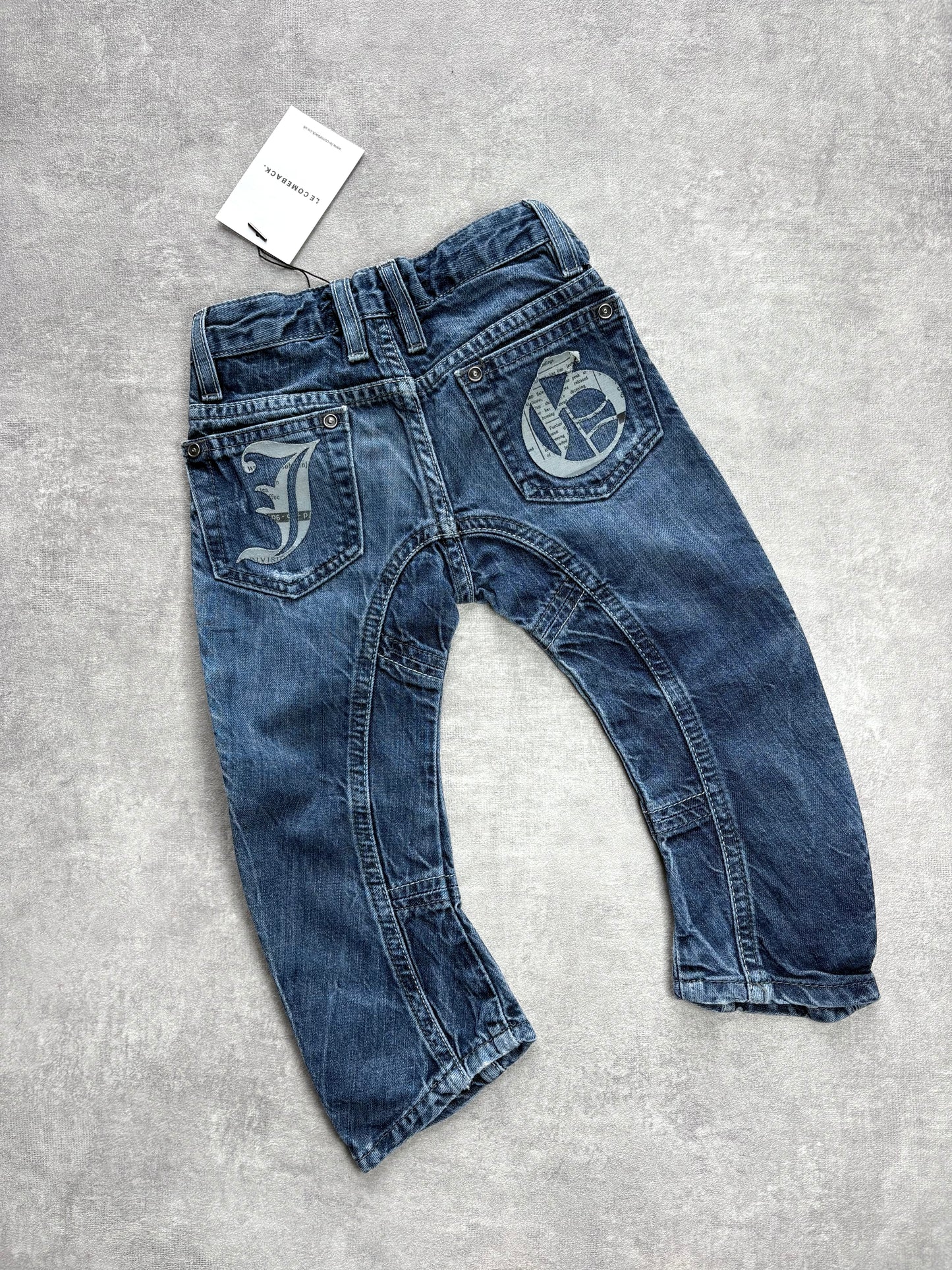 Galliano Distressed Jeans