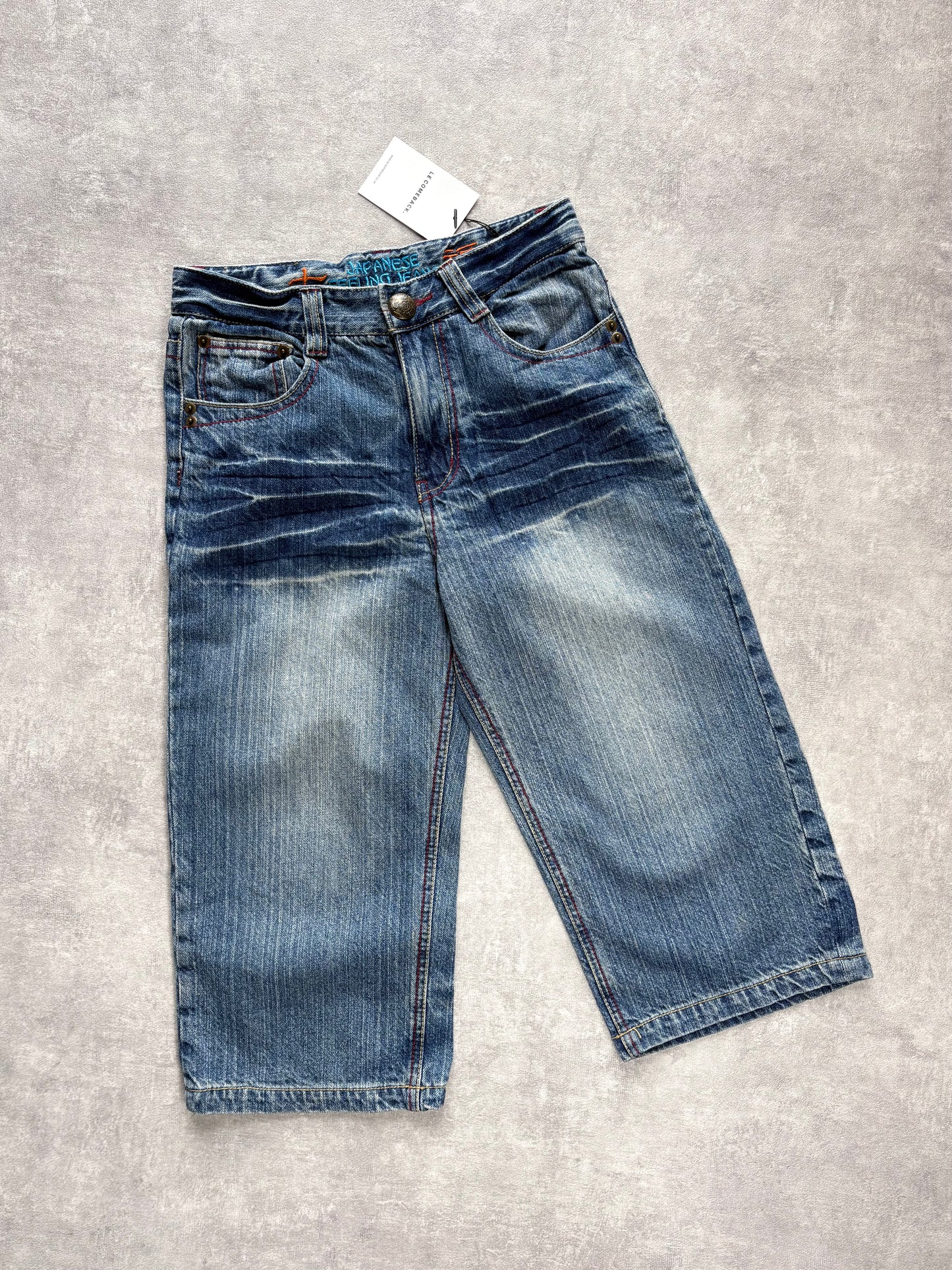 Evisu Patch Jorts