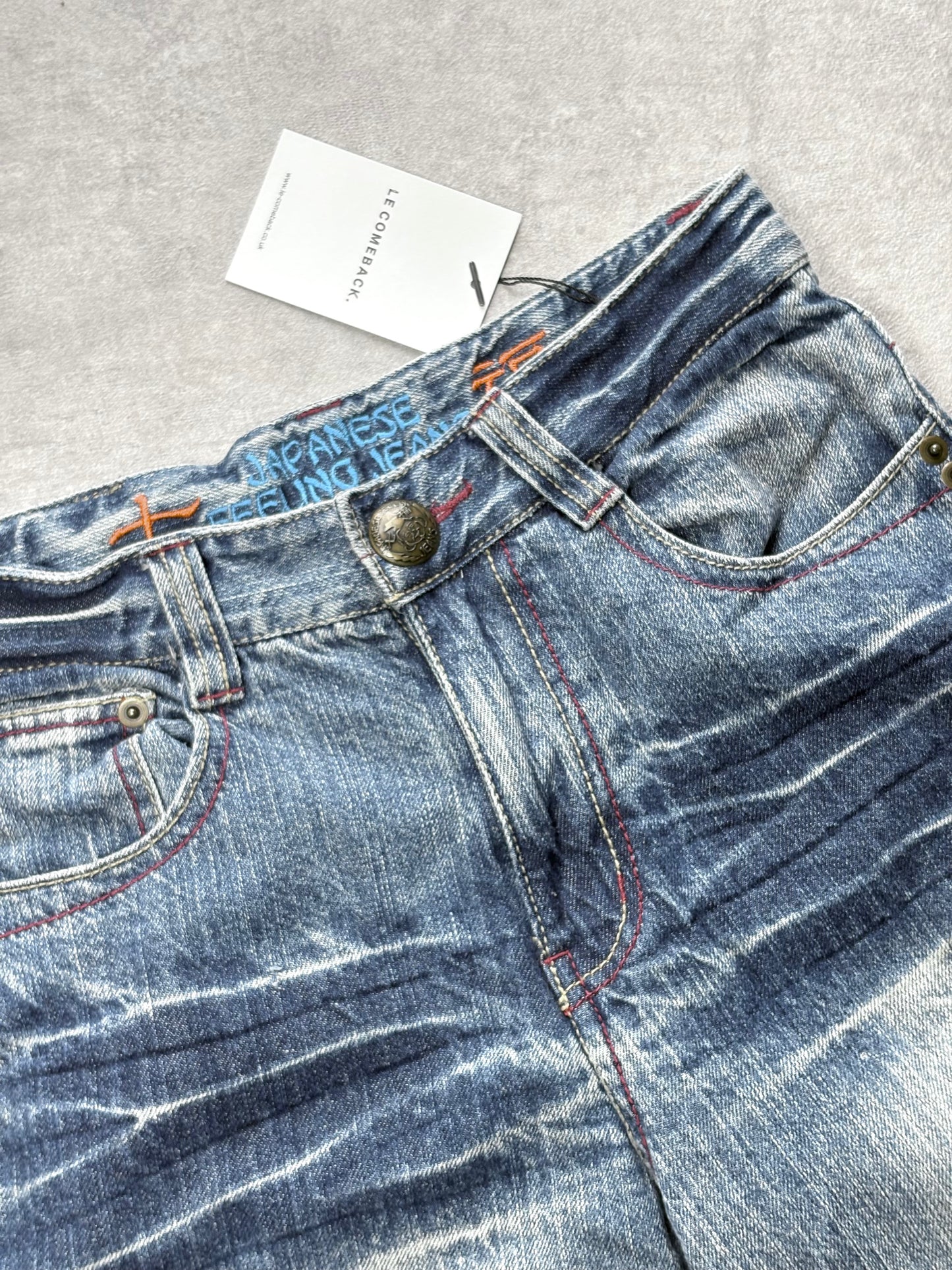 Evisu Patch Jorts