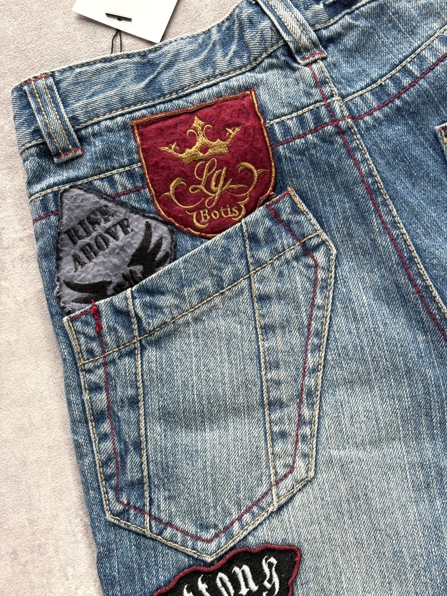 Evisu Patch Jorts