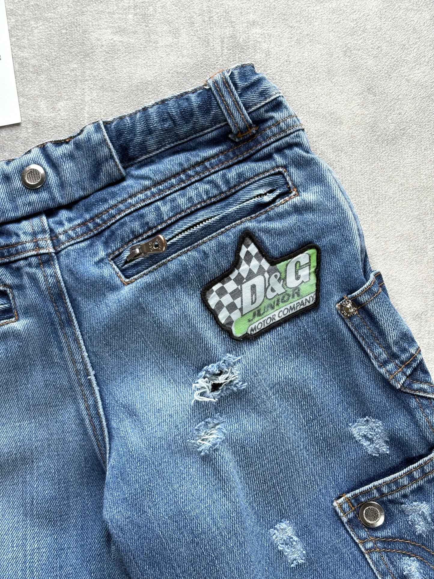 D&G Patch Jeans
