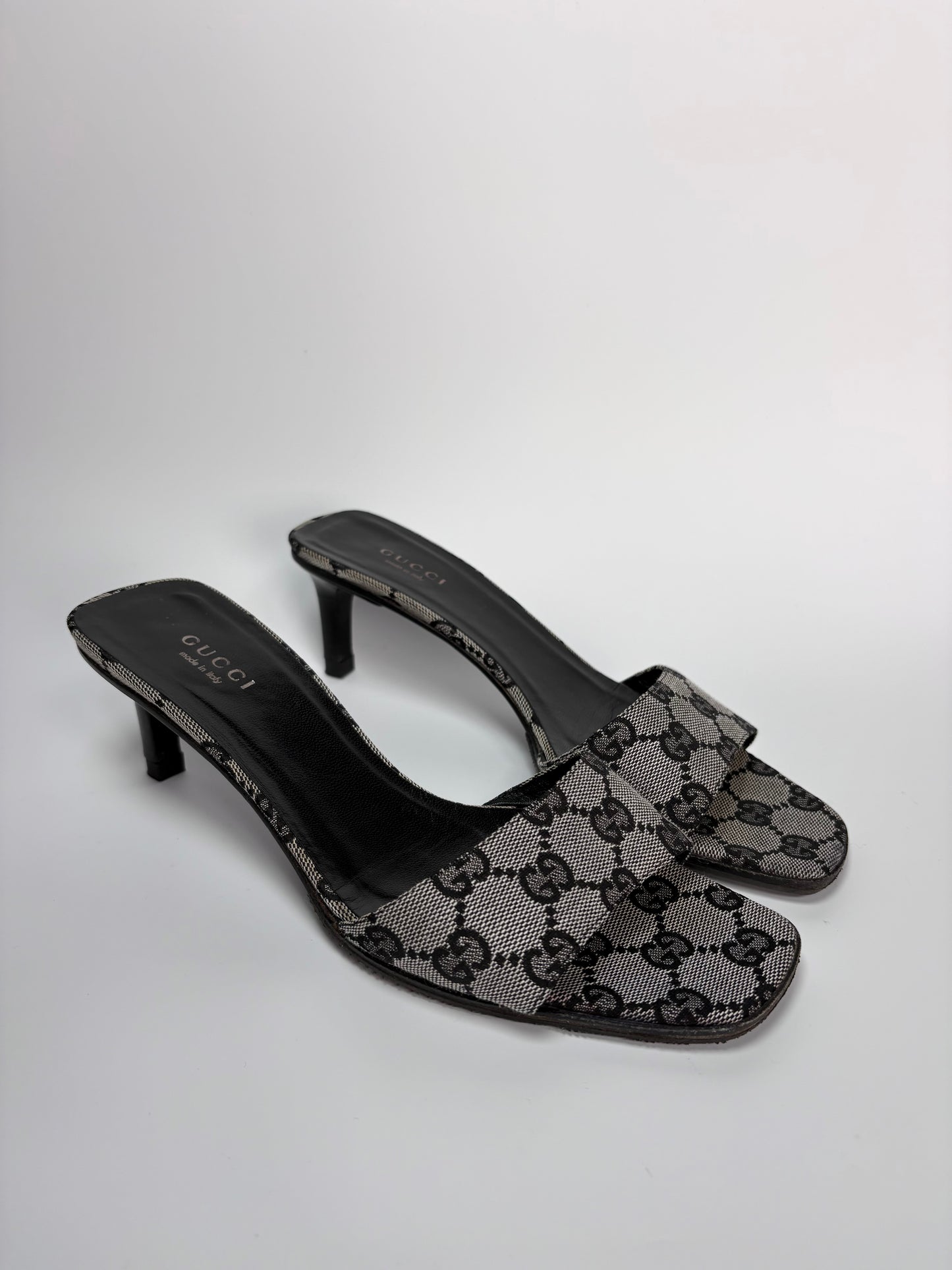 Gucci Supreme Monogram Canvas Mule