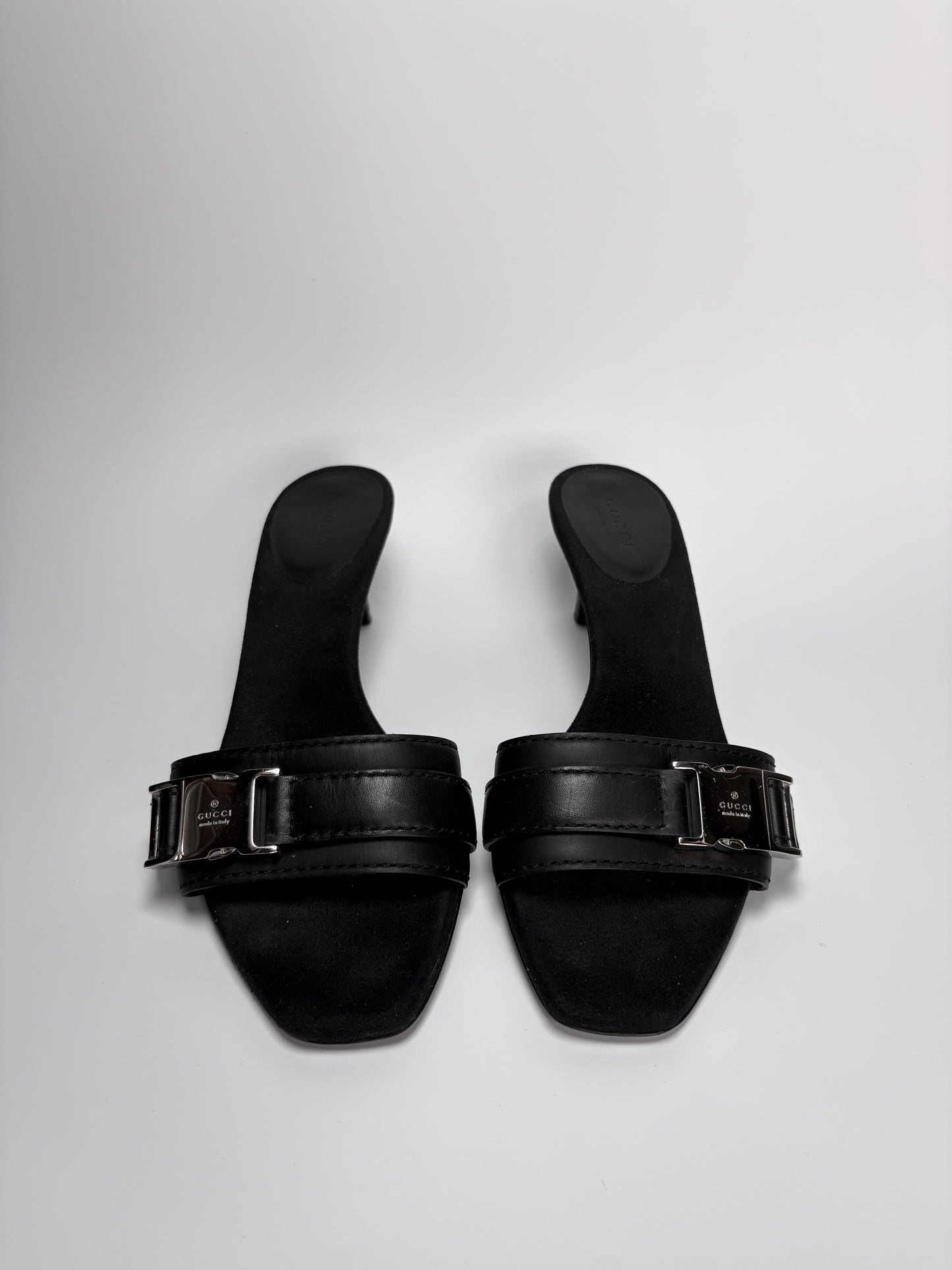 Gucci Buckle Mule