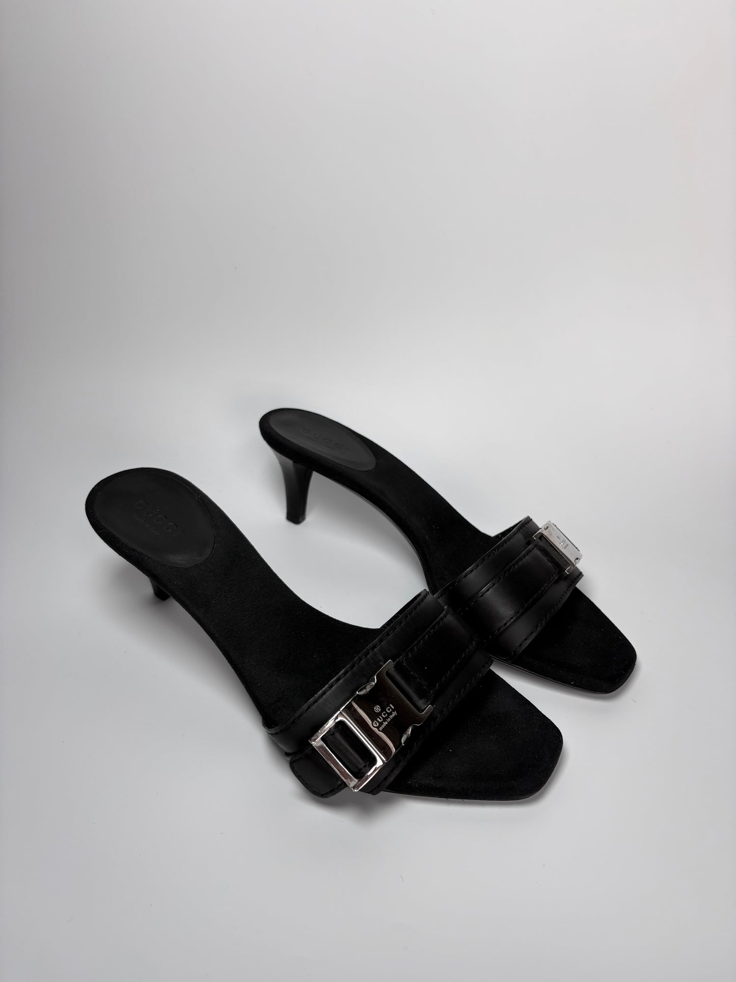 Gucci Buckle Mule