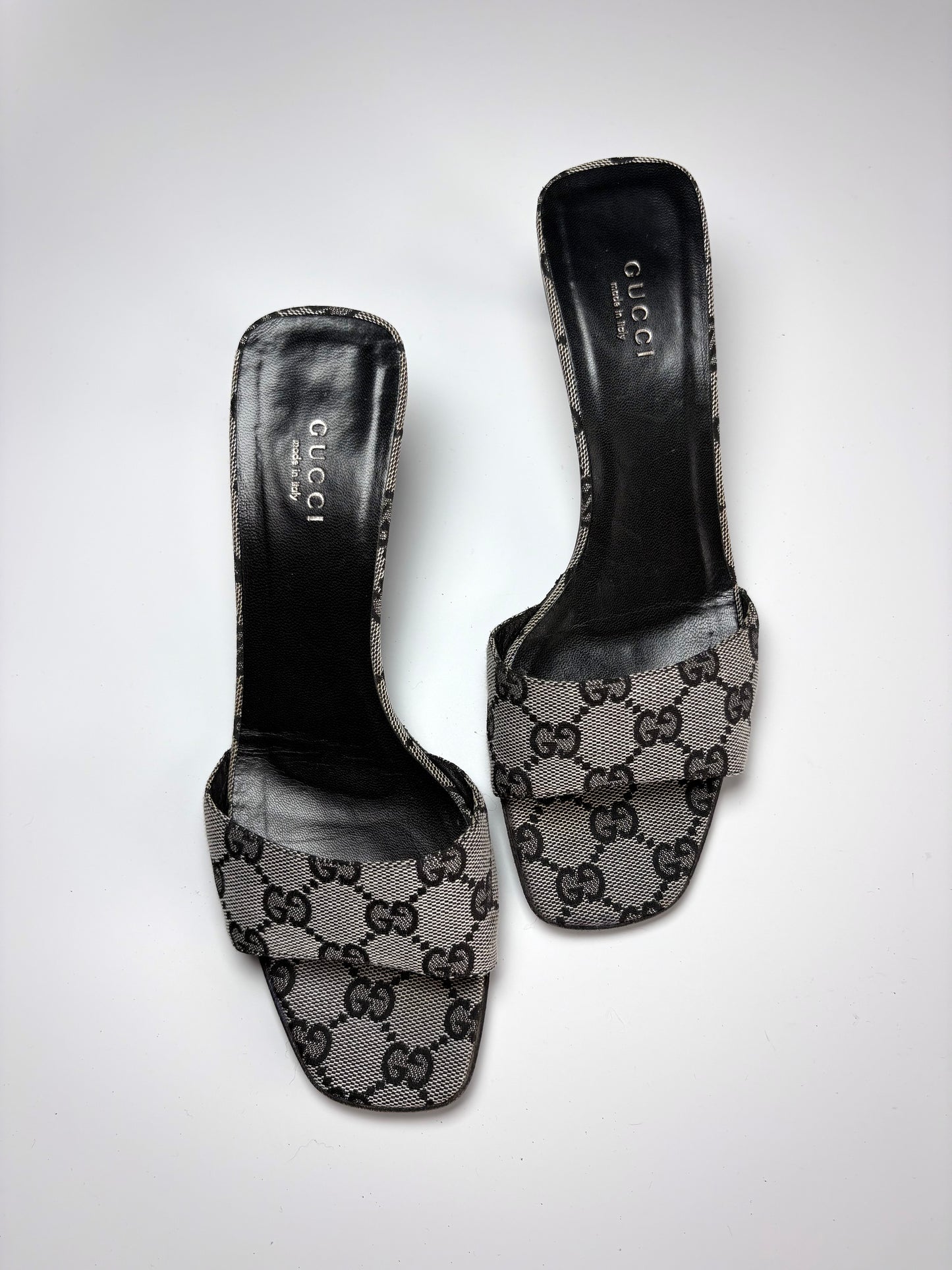 Gucci Supreme Monogram Canvas Mule