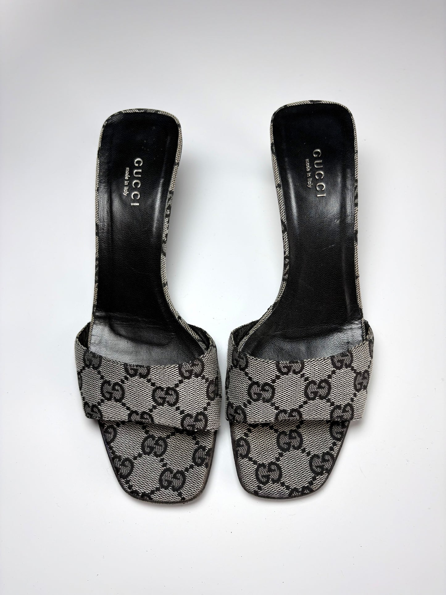 Gucci Supreme Monogram Canvas Mule