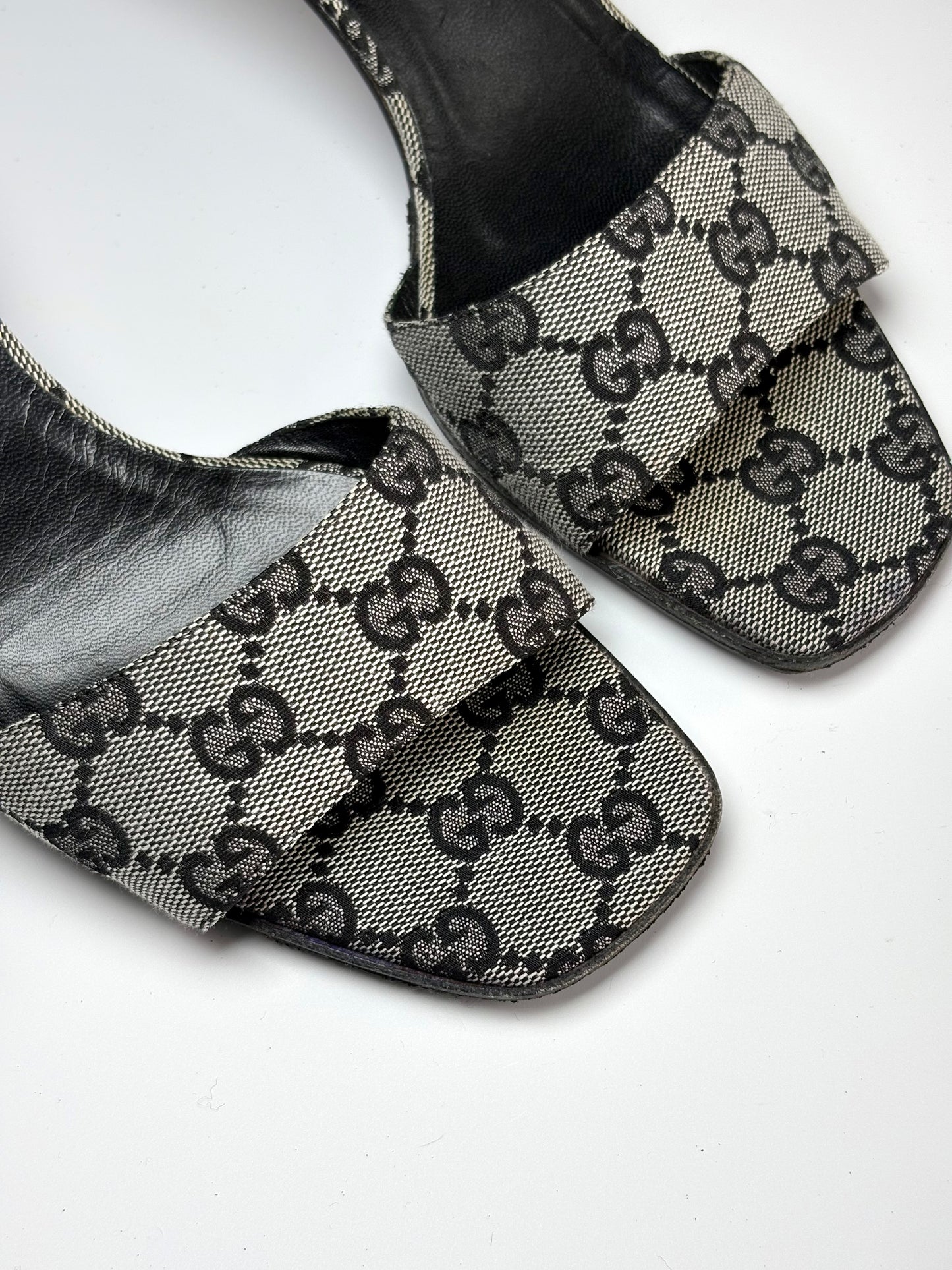 Gucci Supreme Monogram Canvas Mule
